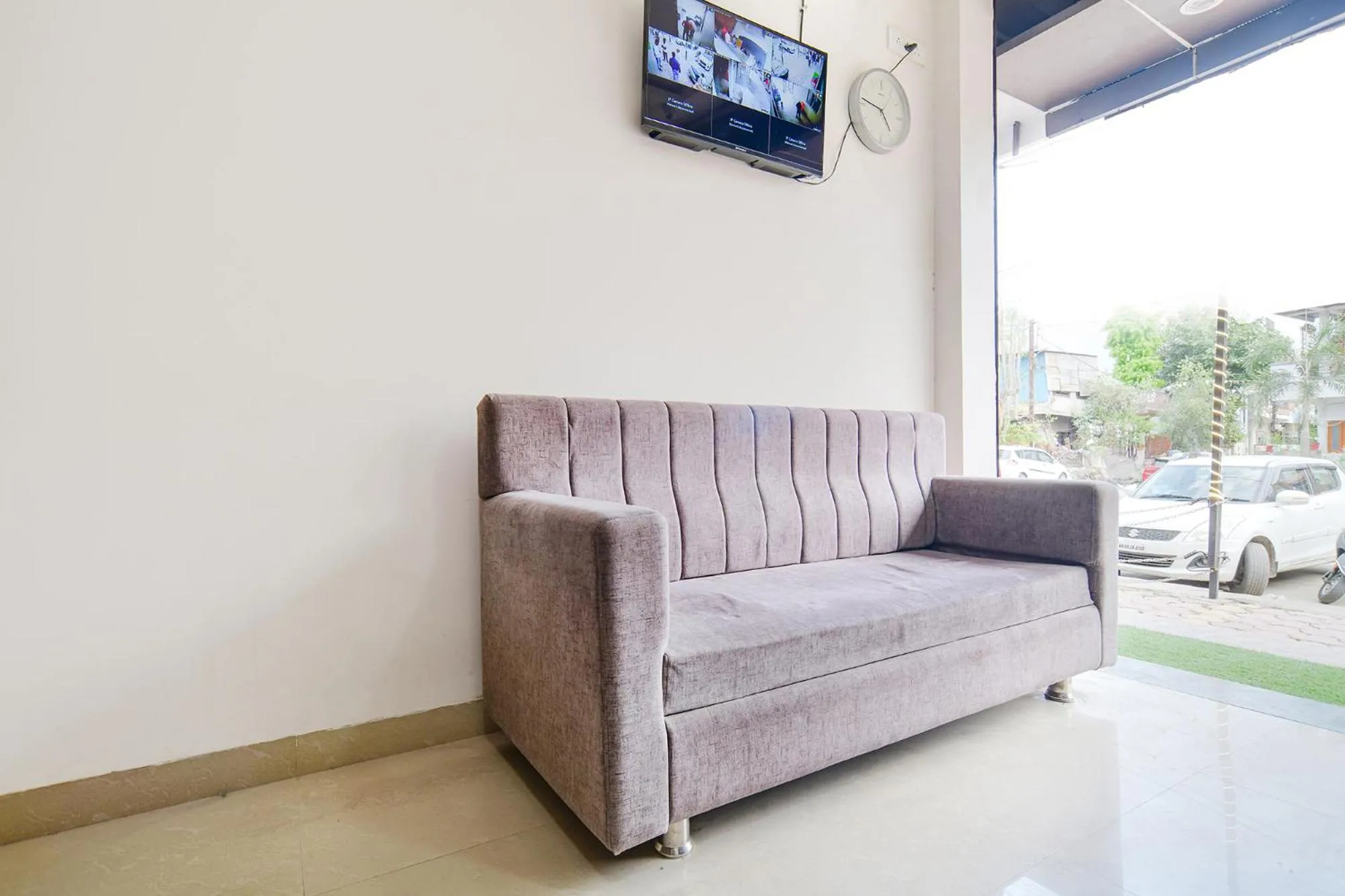 Seating area in FabExpress Olive Inn