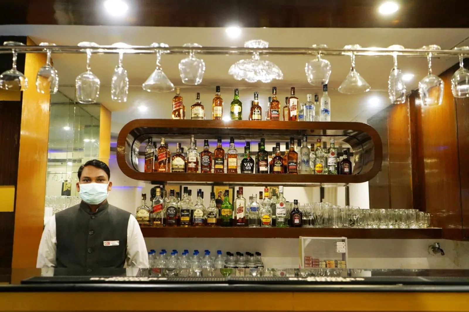 Lounge or bar in The Vaishnavi