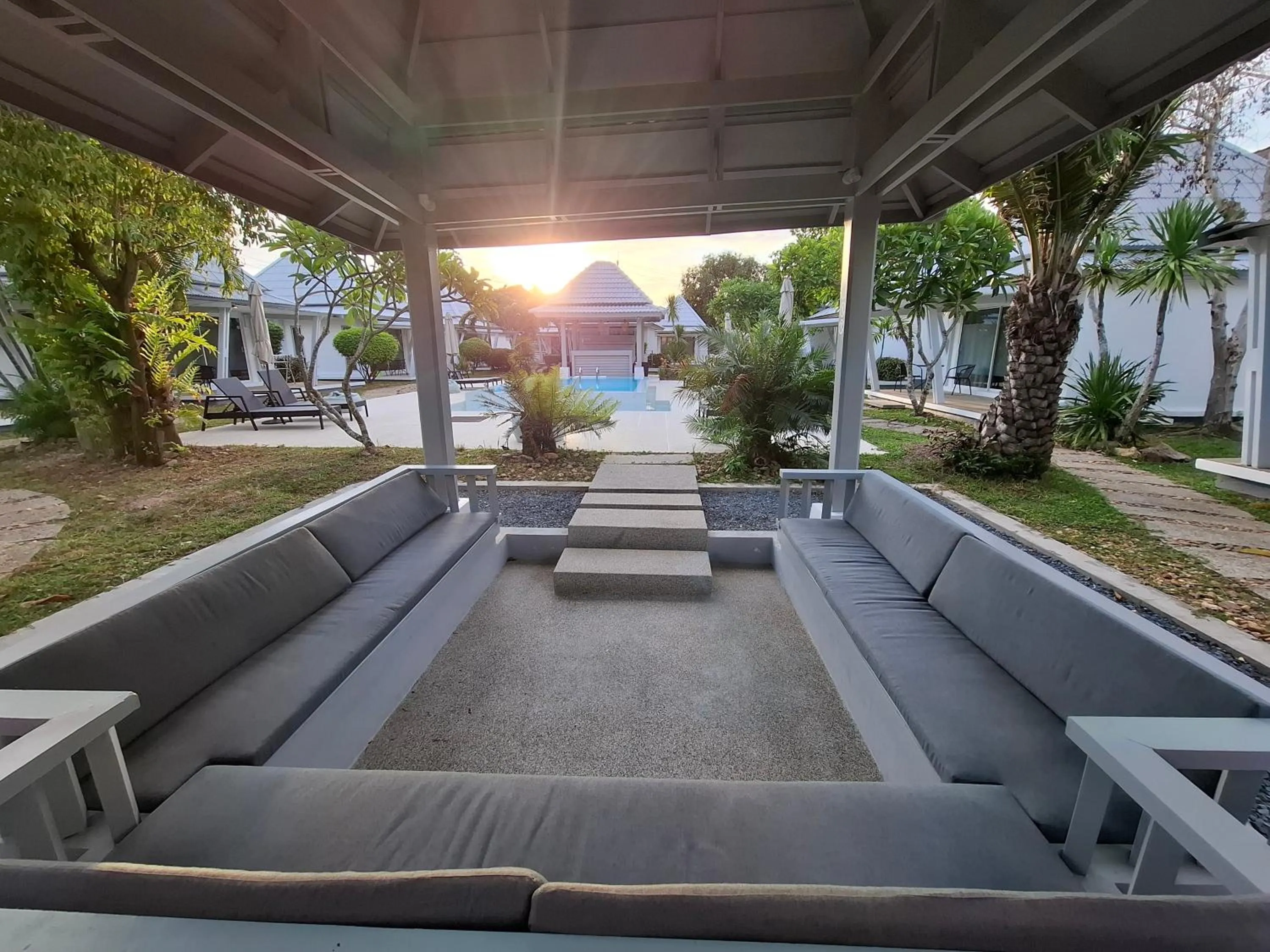 Patio in Thiptara Resort - adults only