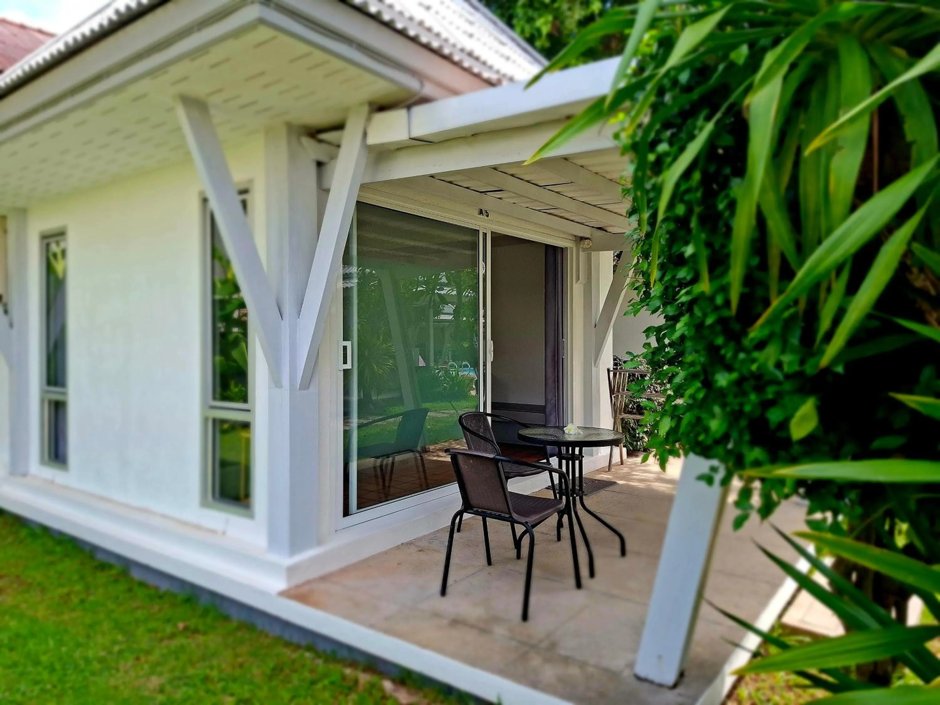 Patio in Thiptara Resort - adults only