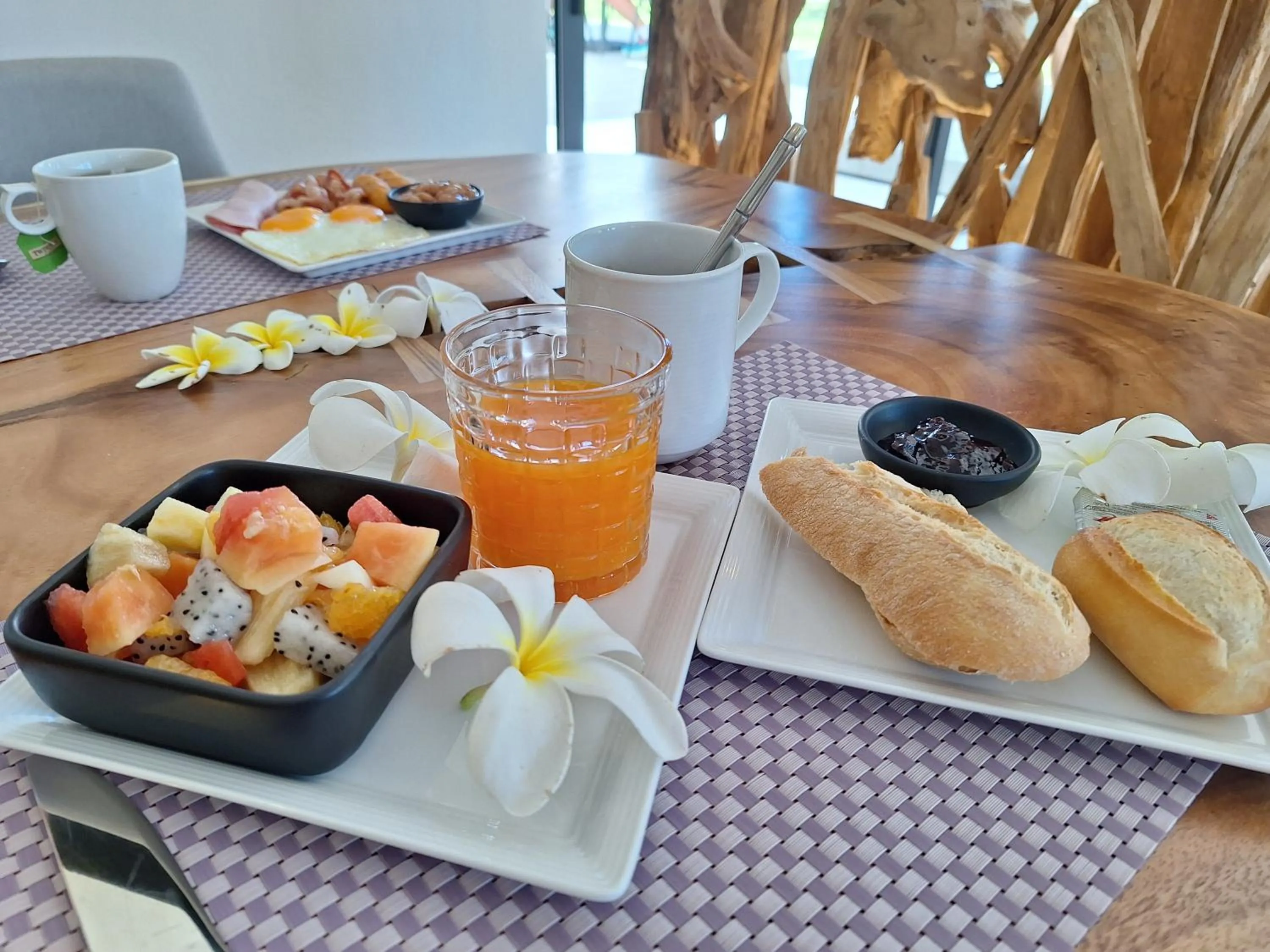 Continental breakfast in Thiptara Resort - adults only