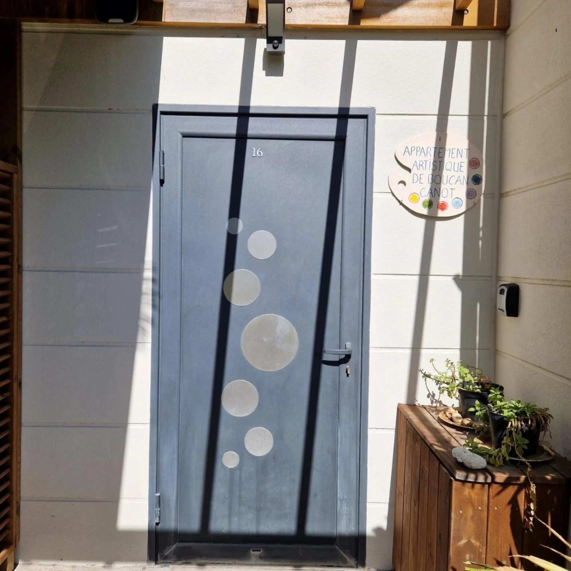 Facade/entrance in Appartement Artistique de Boucan Canot
