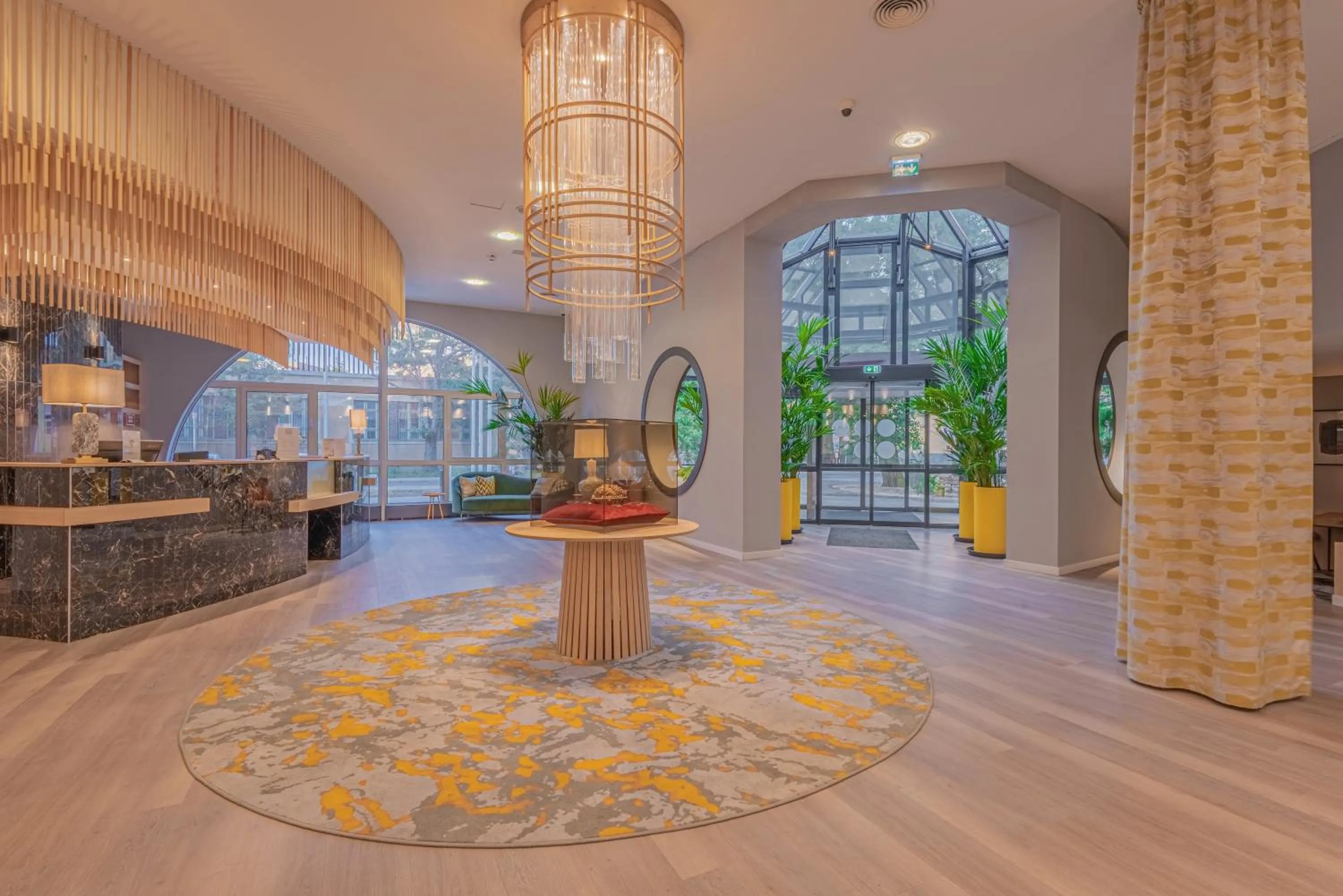 Lobby or reception in Castrum Hotel Székesfehérvár