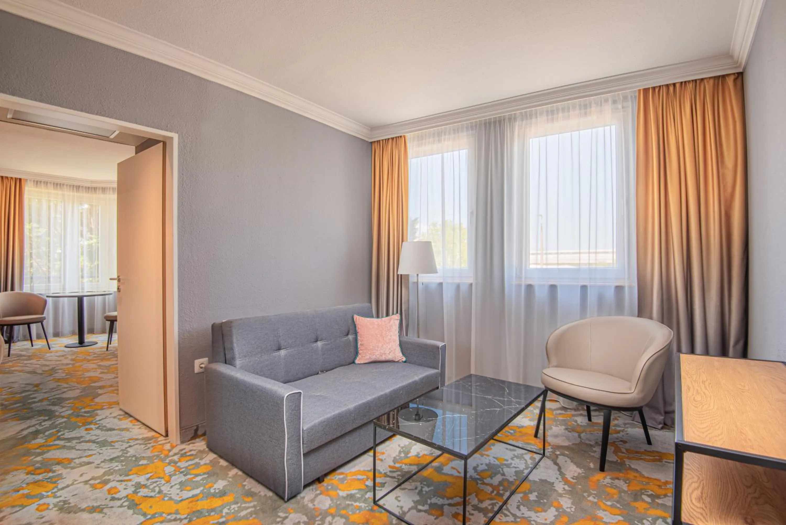 Living room in Castrum Hotel Székesfehérvár