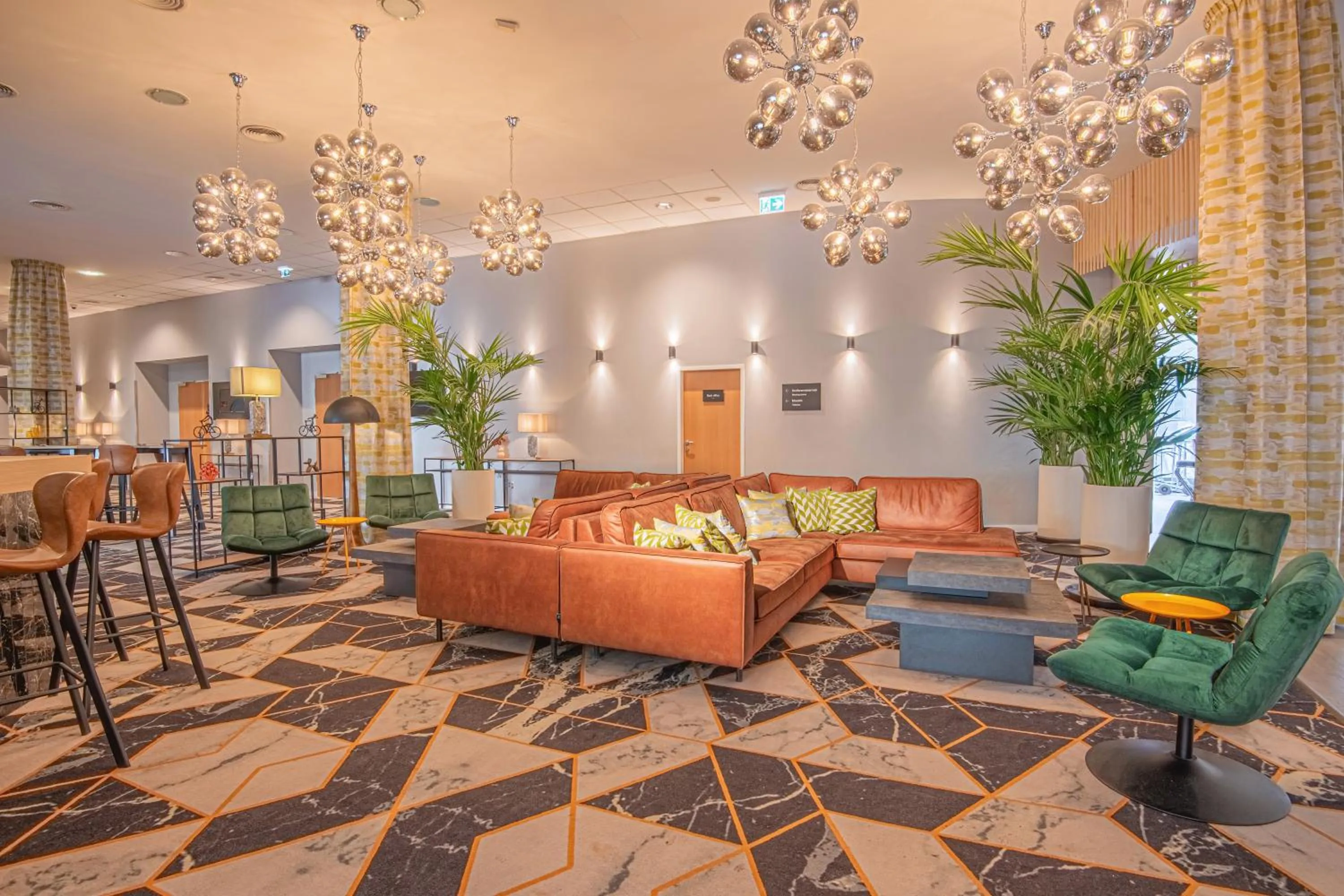 Lobby or reception in Castrum Hotel Székesfehérvár