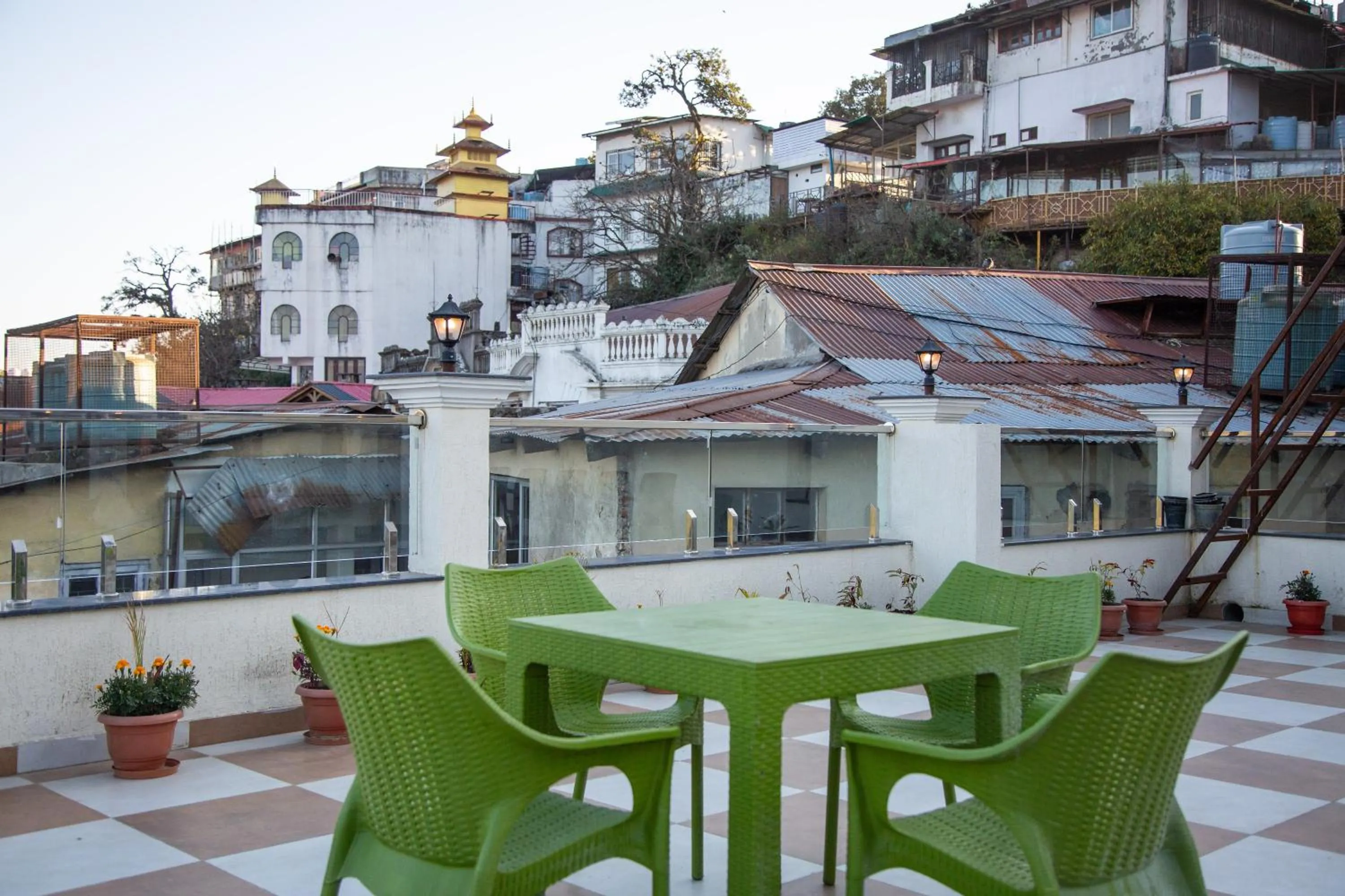 Balcony/Terrace in Hotel North Wood