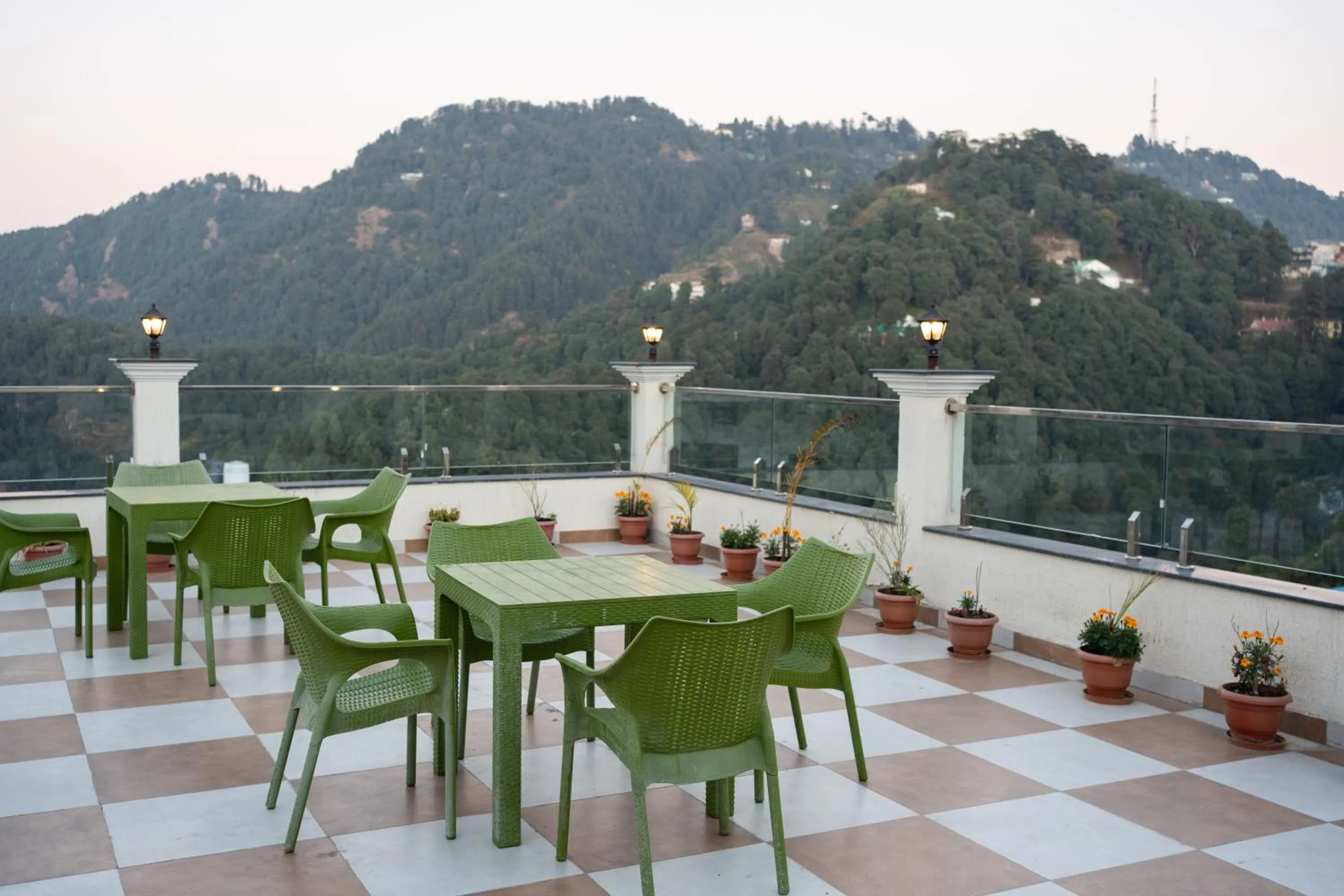 Balcony/Terrace in Hotel North Wood