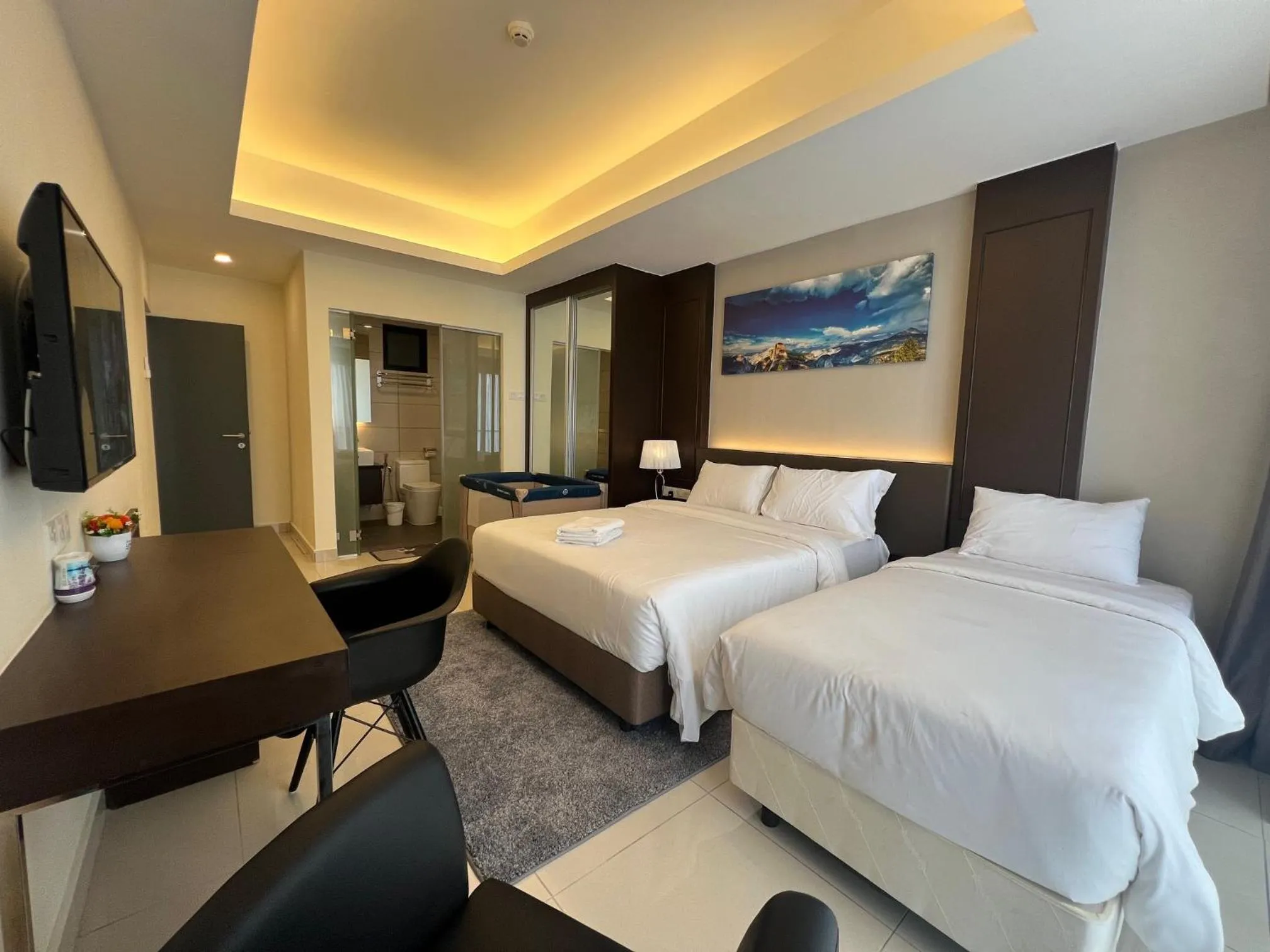 Bedroom, Bed in QUINCE HOME GRAND ION DELEMEN GENTING HIGHLANDs