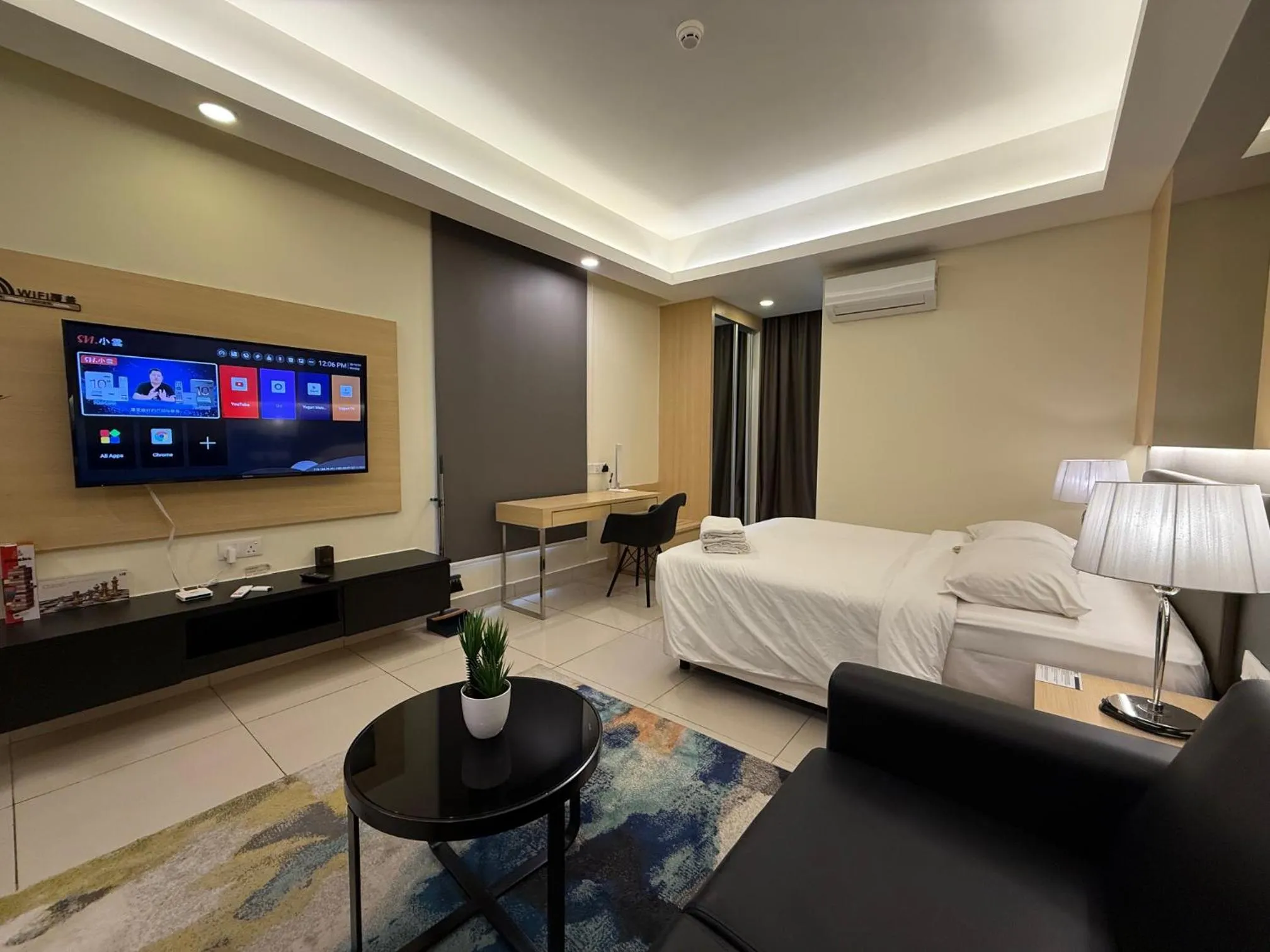 Living room, Bed in QUINCE HOME GRAND ION DELEMEN GENTING HIGHLANDs