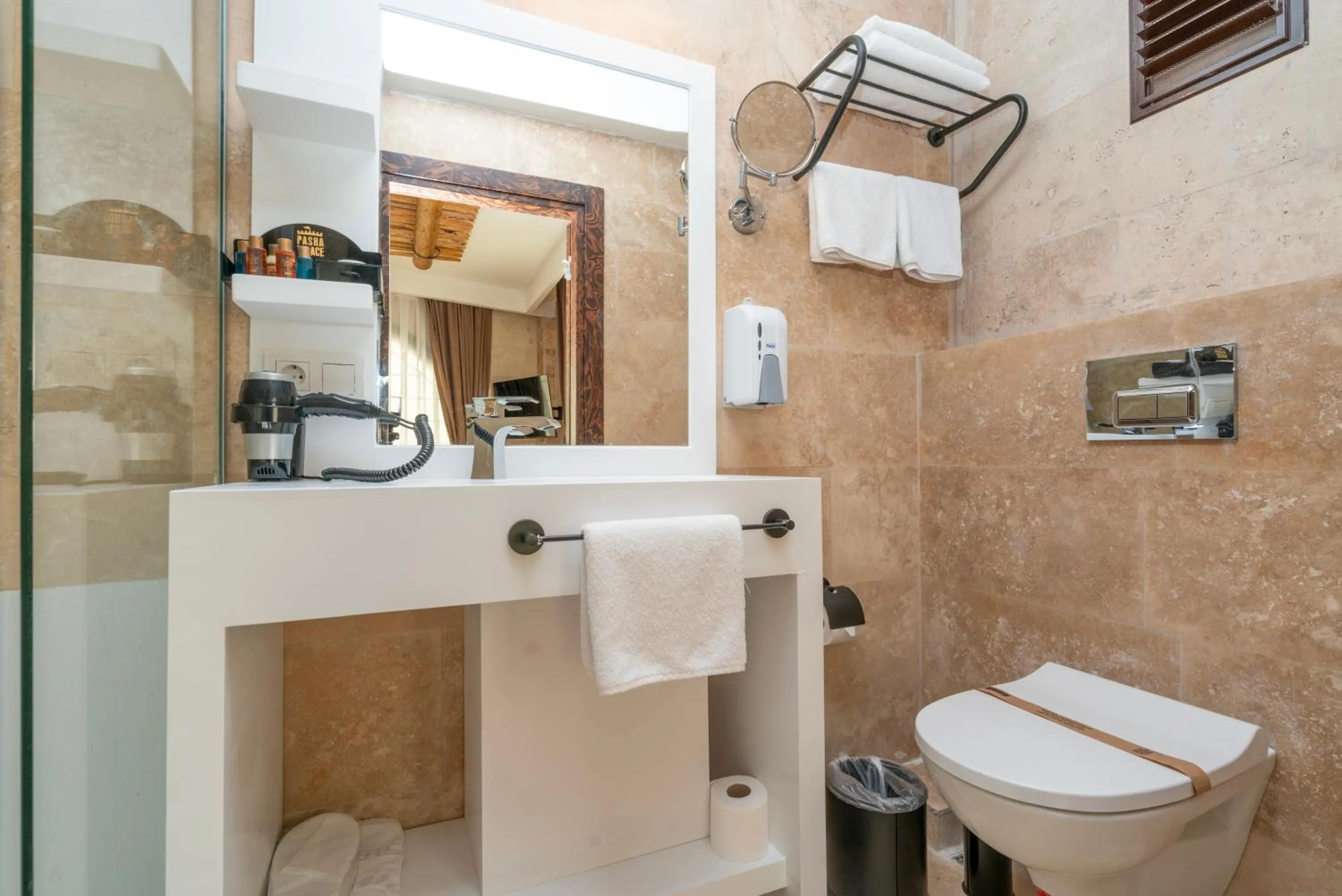 Bathroom in PASHA PALACE HOTEL