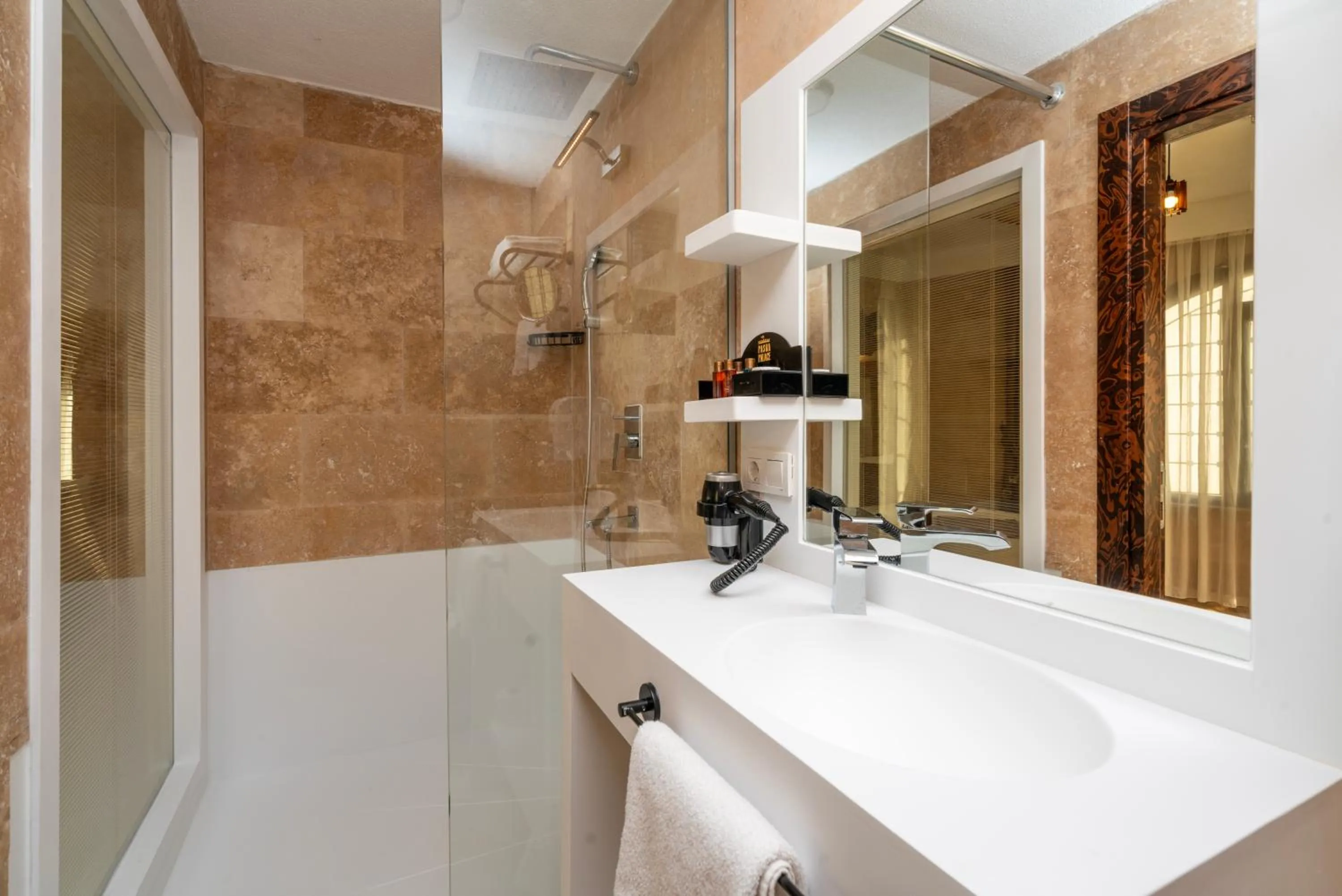 Bathroom in PASHA PALACE HOTEL