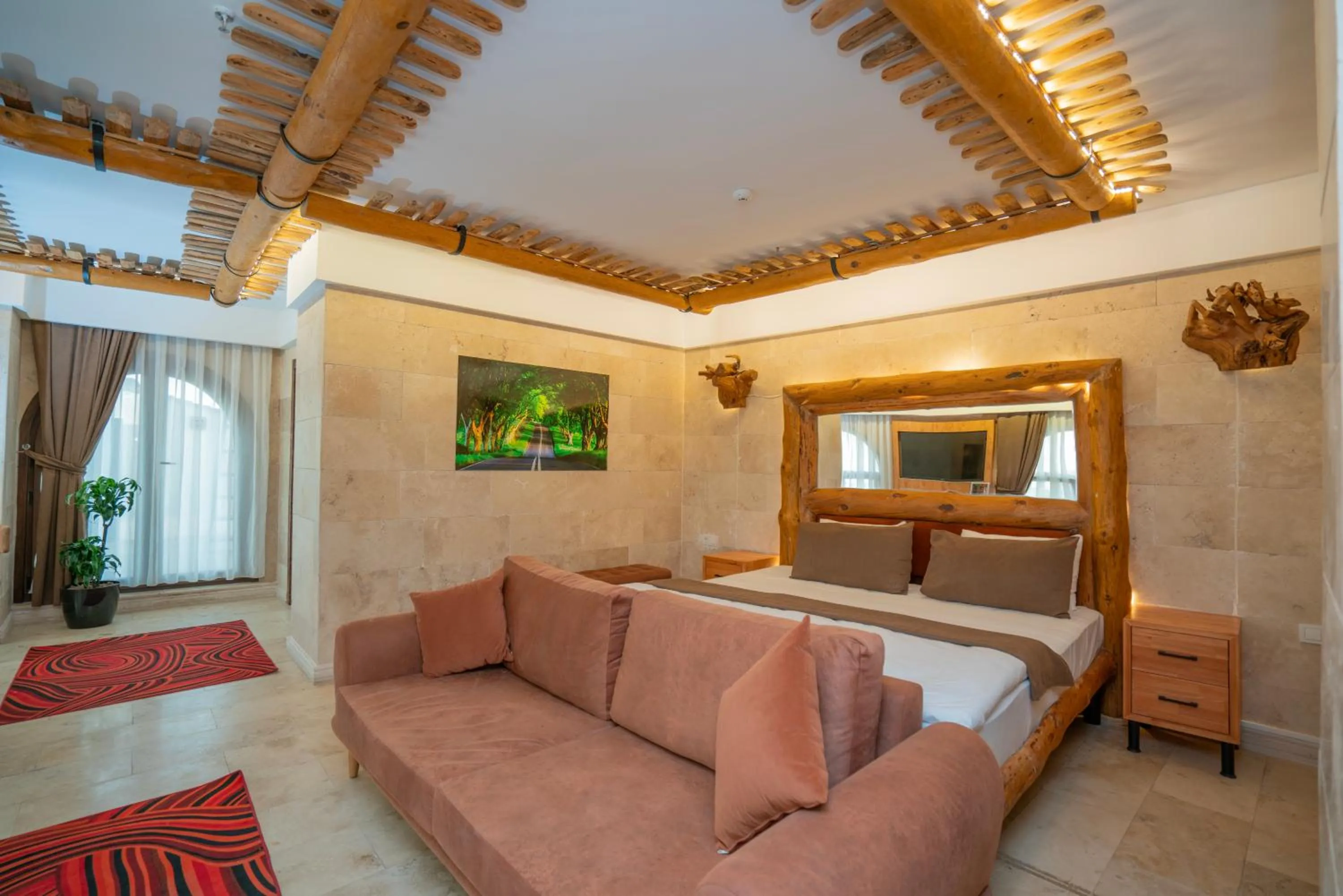 Living room, Bed in PASHA PALACE HOTEL