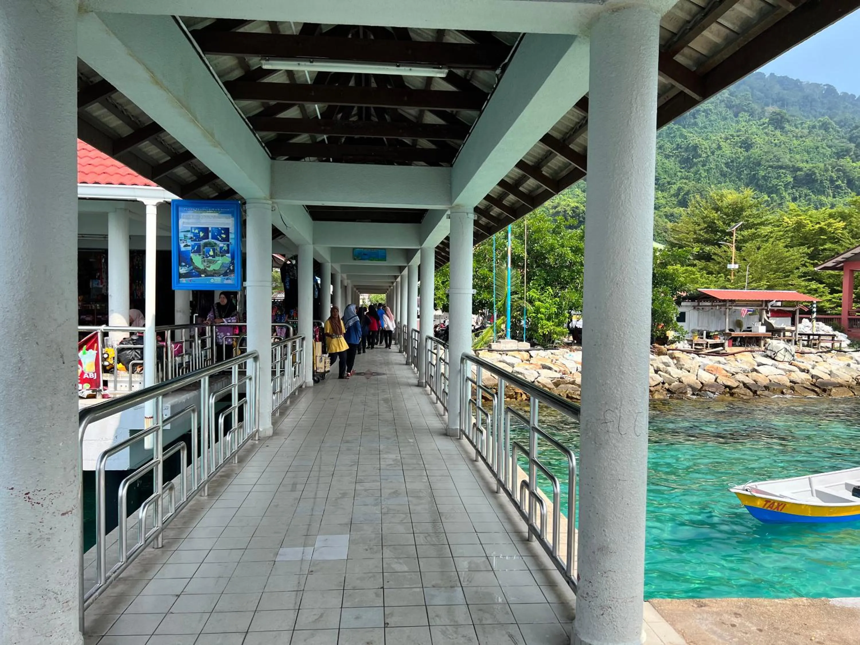Nearby landmark in Perhentian Suria