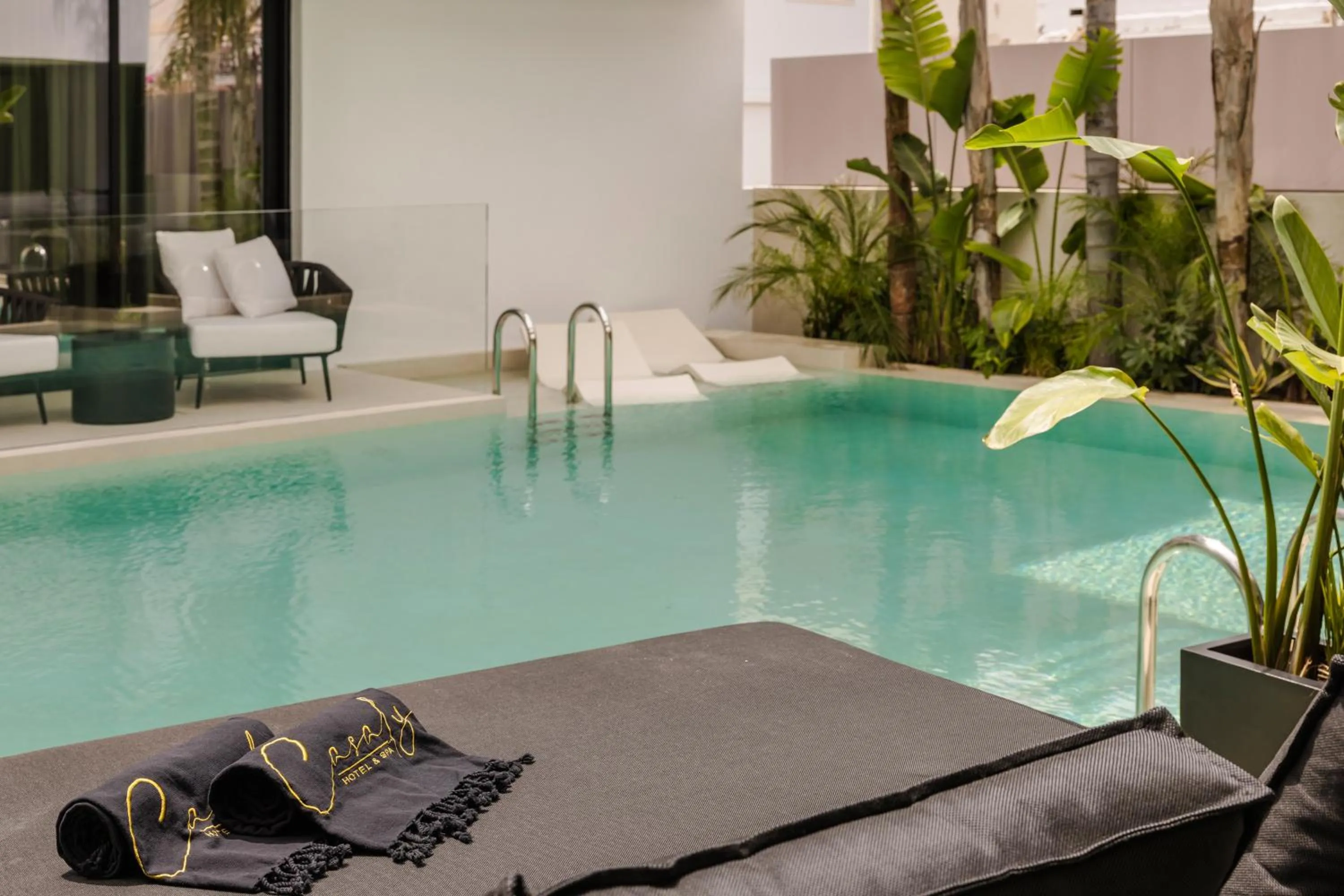 Pool view in Casaly Hotel & Spa