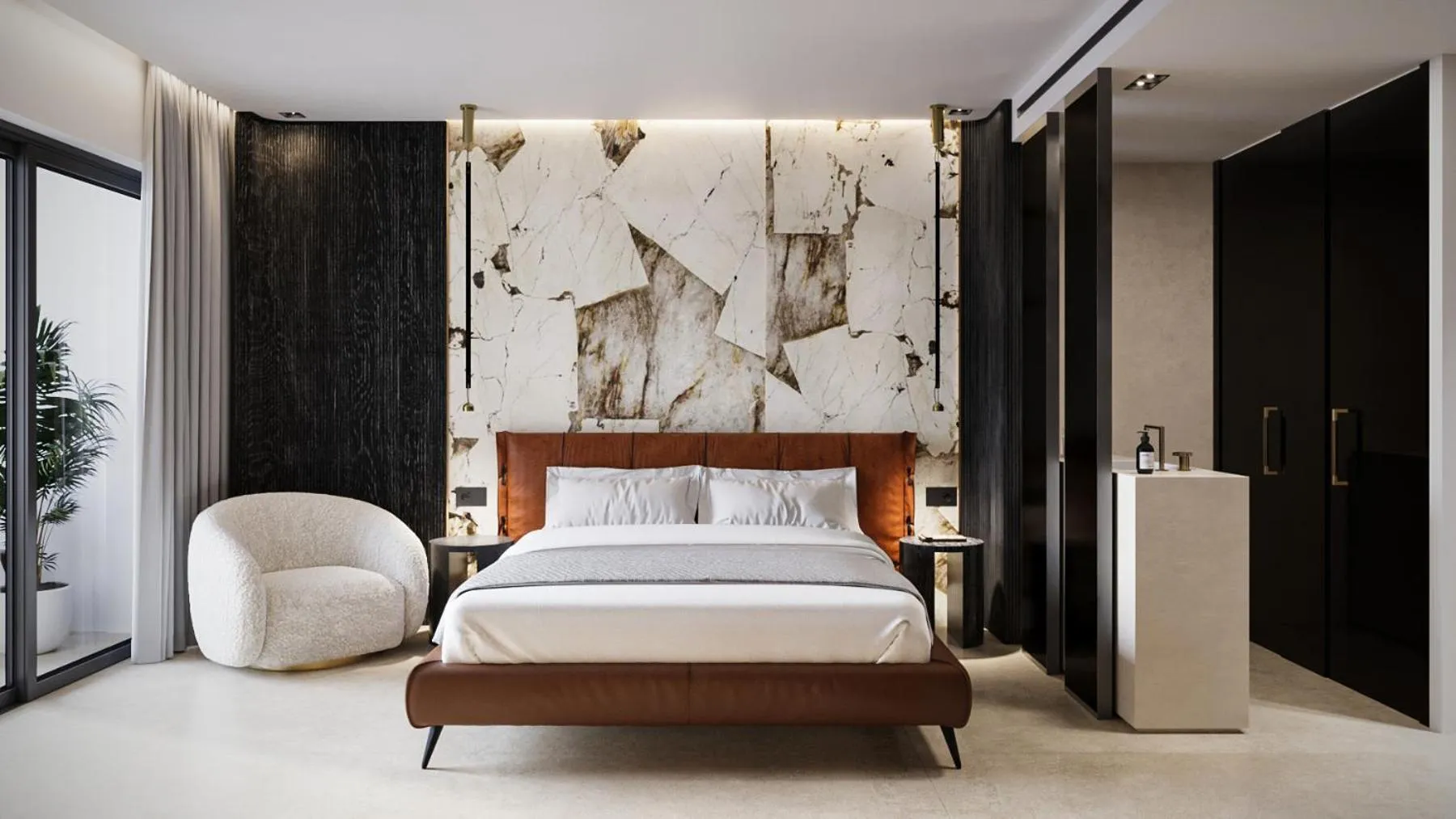 Bed in Casaly Hotel & Spa