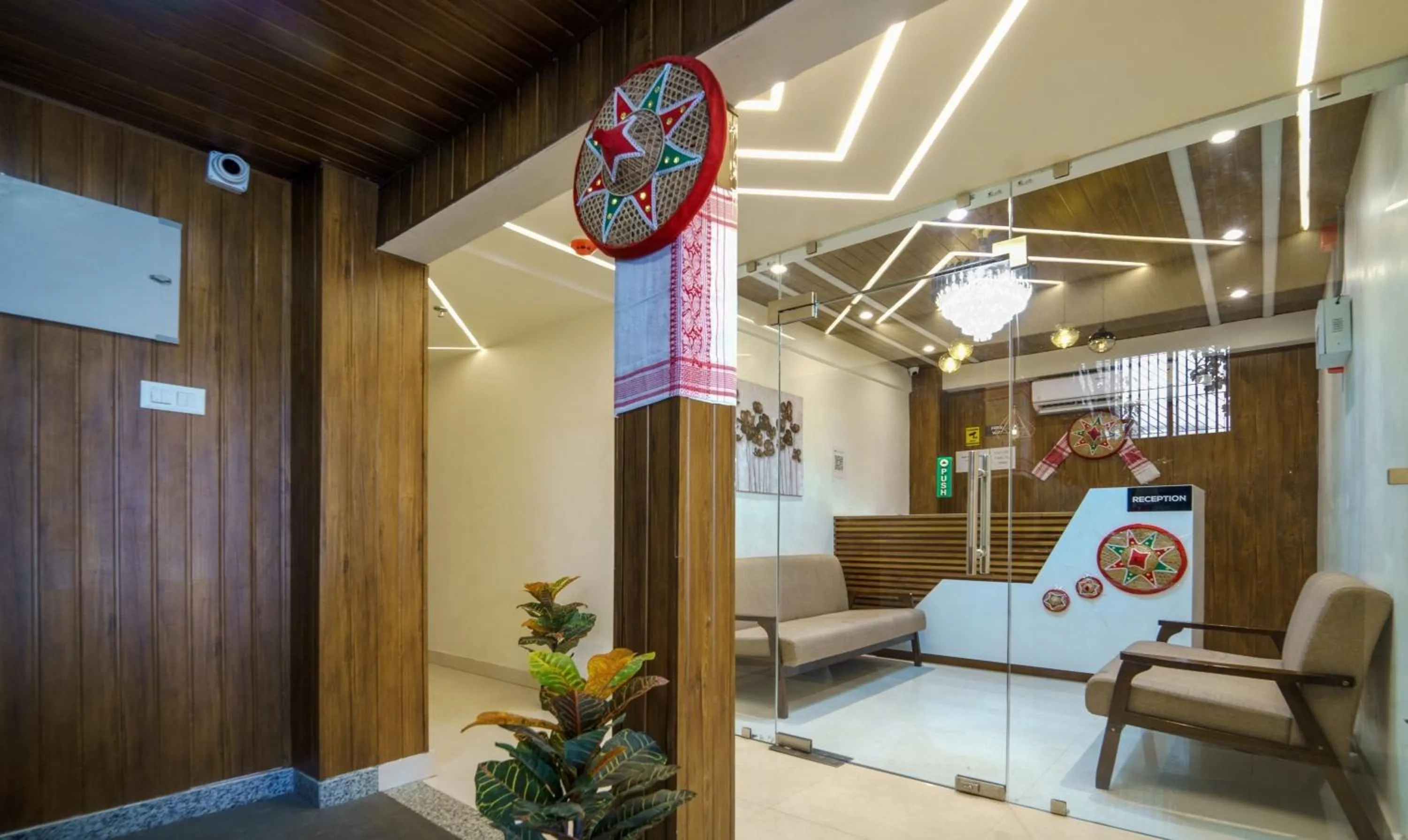 Lobby or reception in Treebo Park Palace