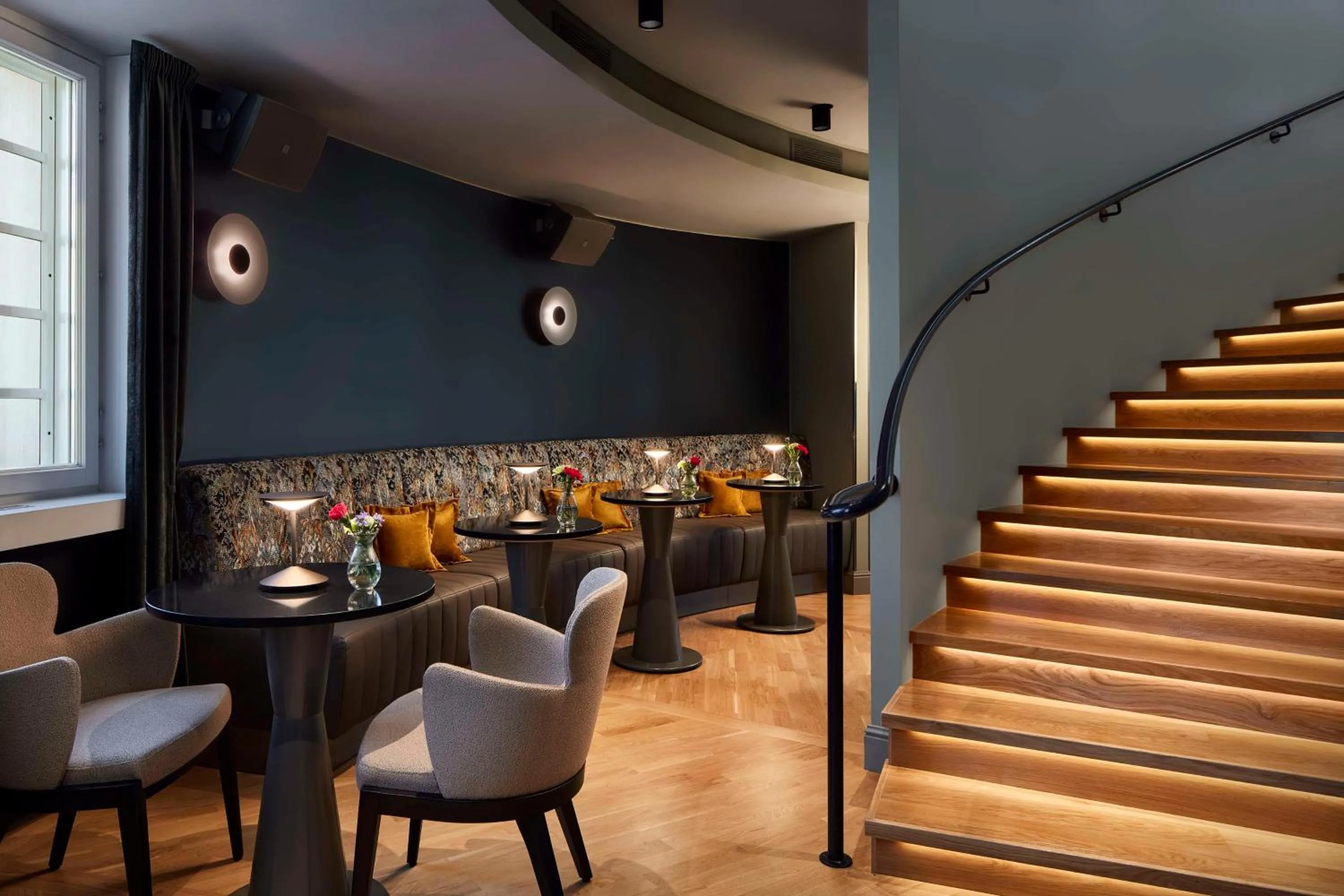 Lobby or reception in NH Collection Helsinki Grand Hansa