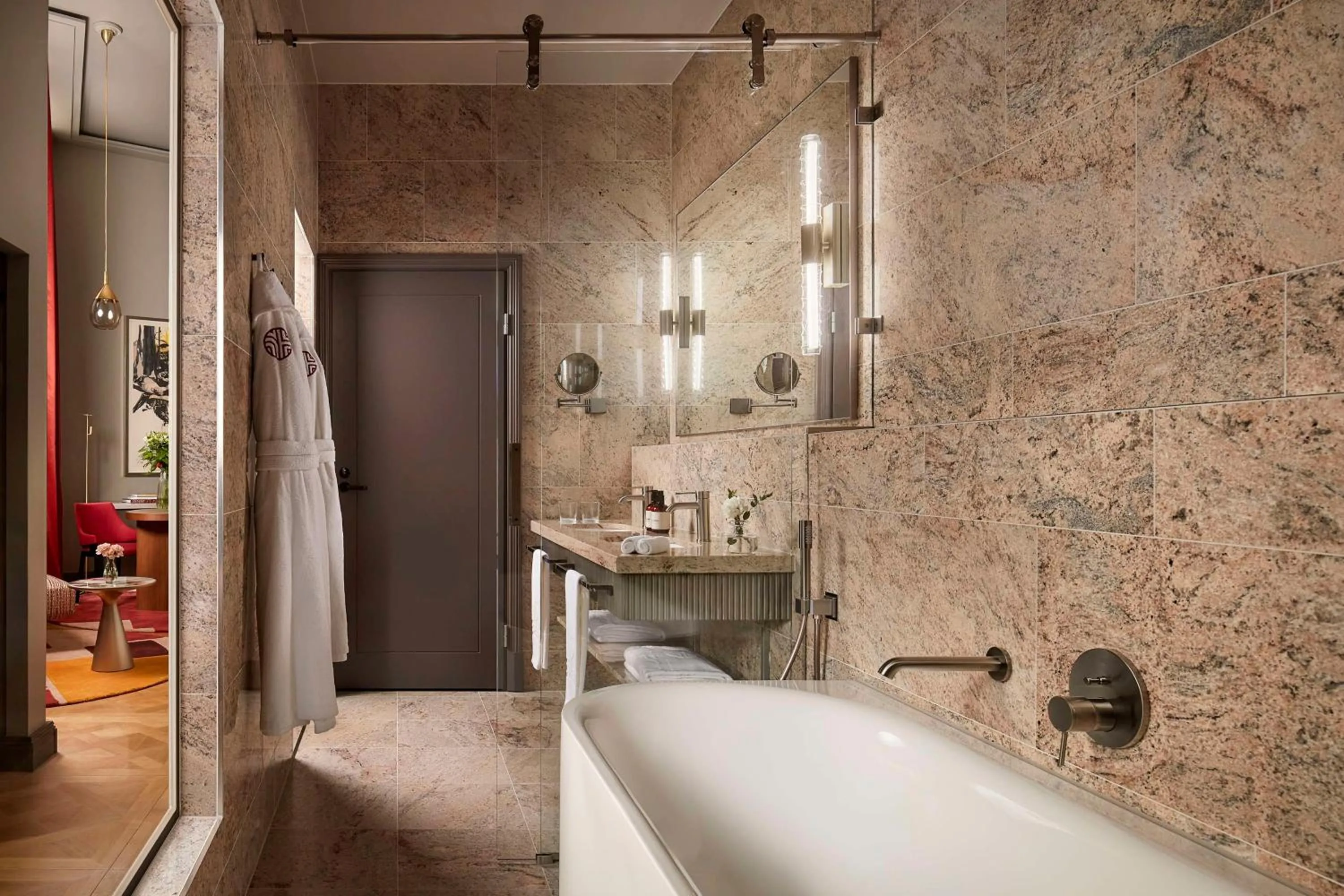 Bathroom in NH Collection Helsinki Grand Hansa