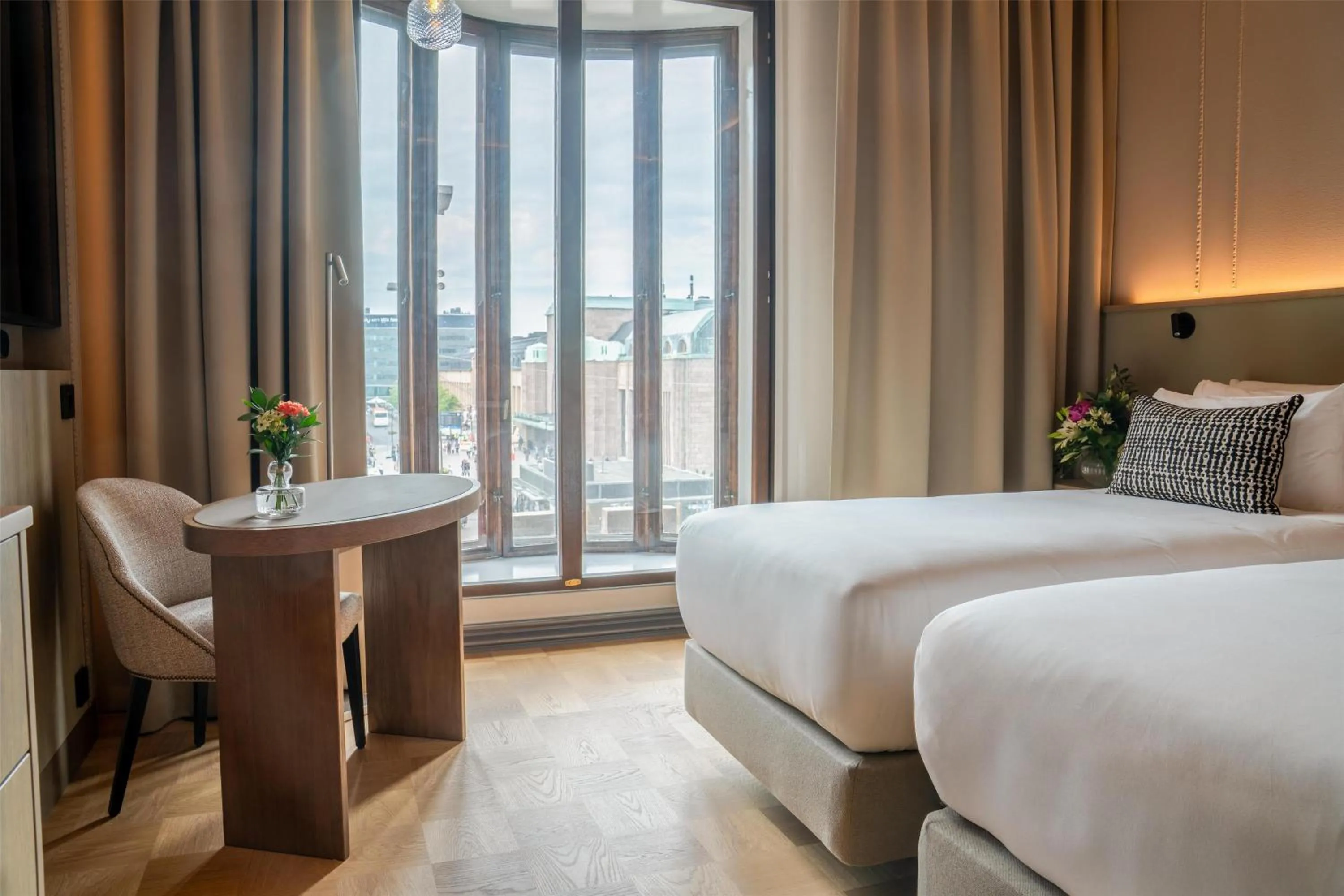 Bedroom, Bed in NH Collection Helsinki Grand Hansa