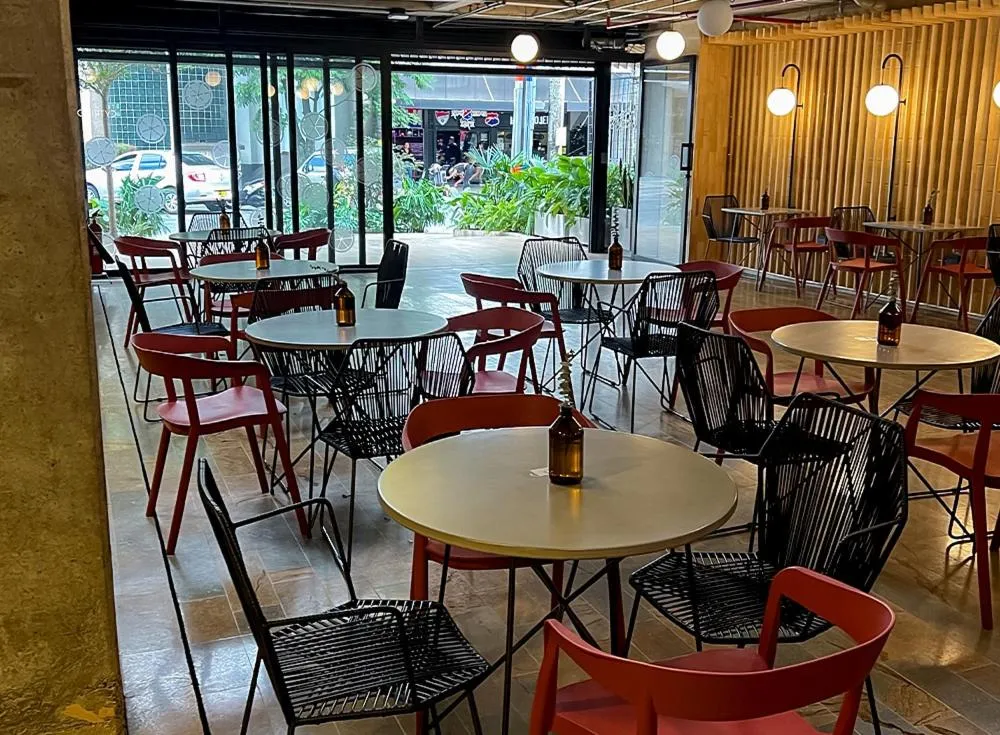 Seating area in Cytrico Hotel Laureles Estadio