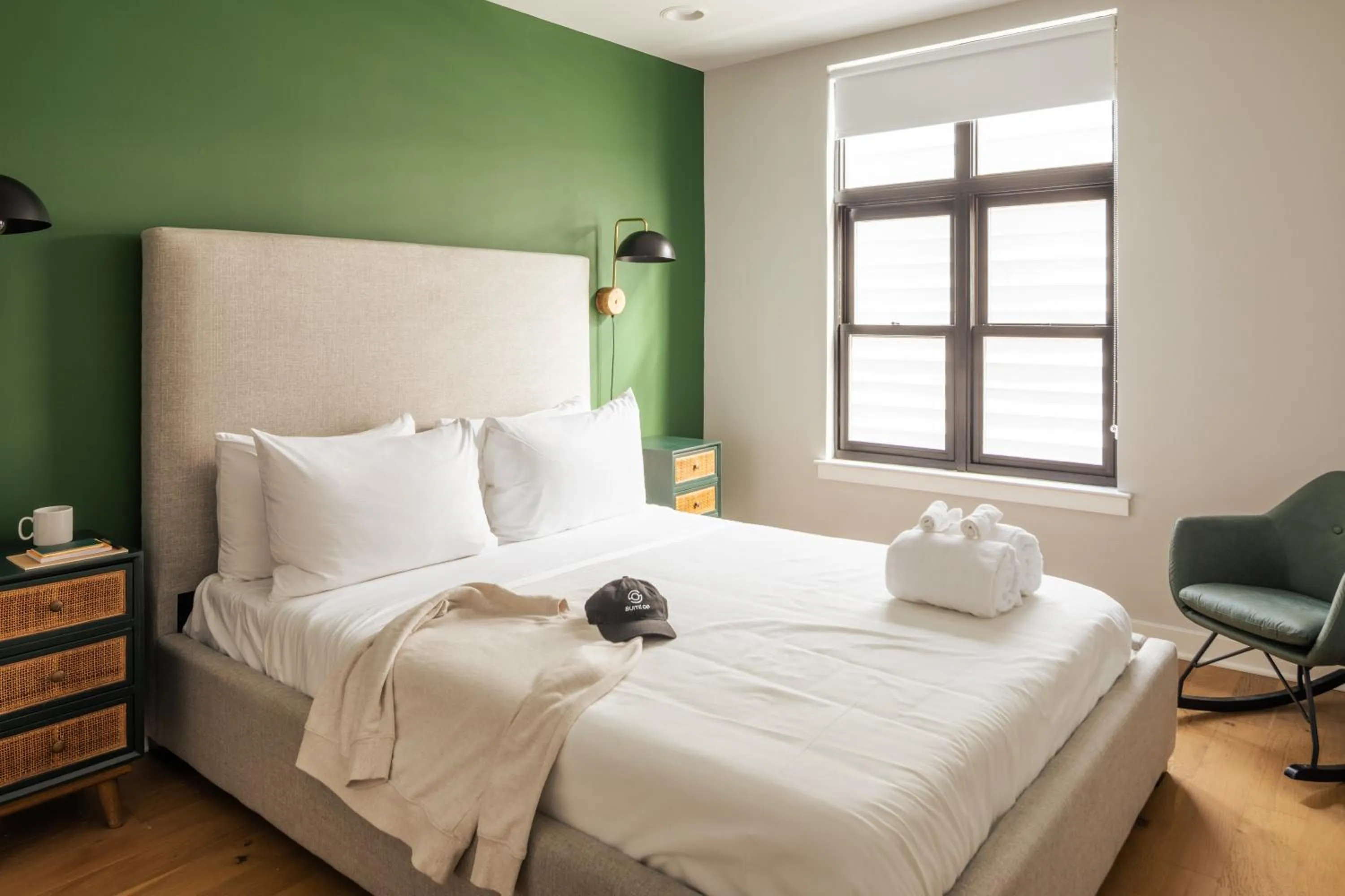 Bed in Sosuite at The Vine - Old City