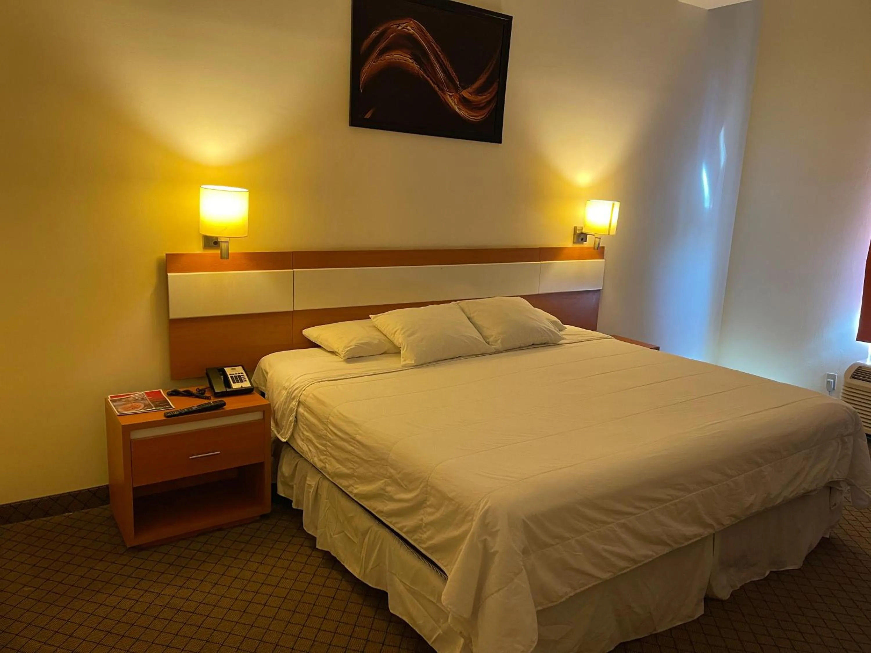 Bed in Los Herederos Hotel Piedras Negras