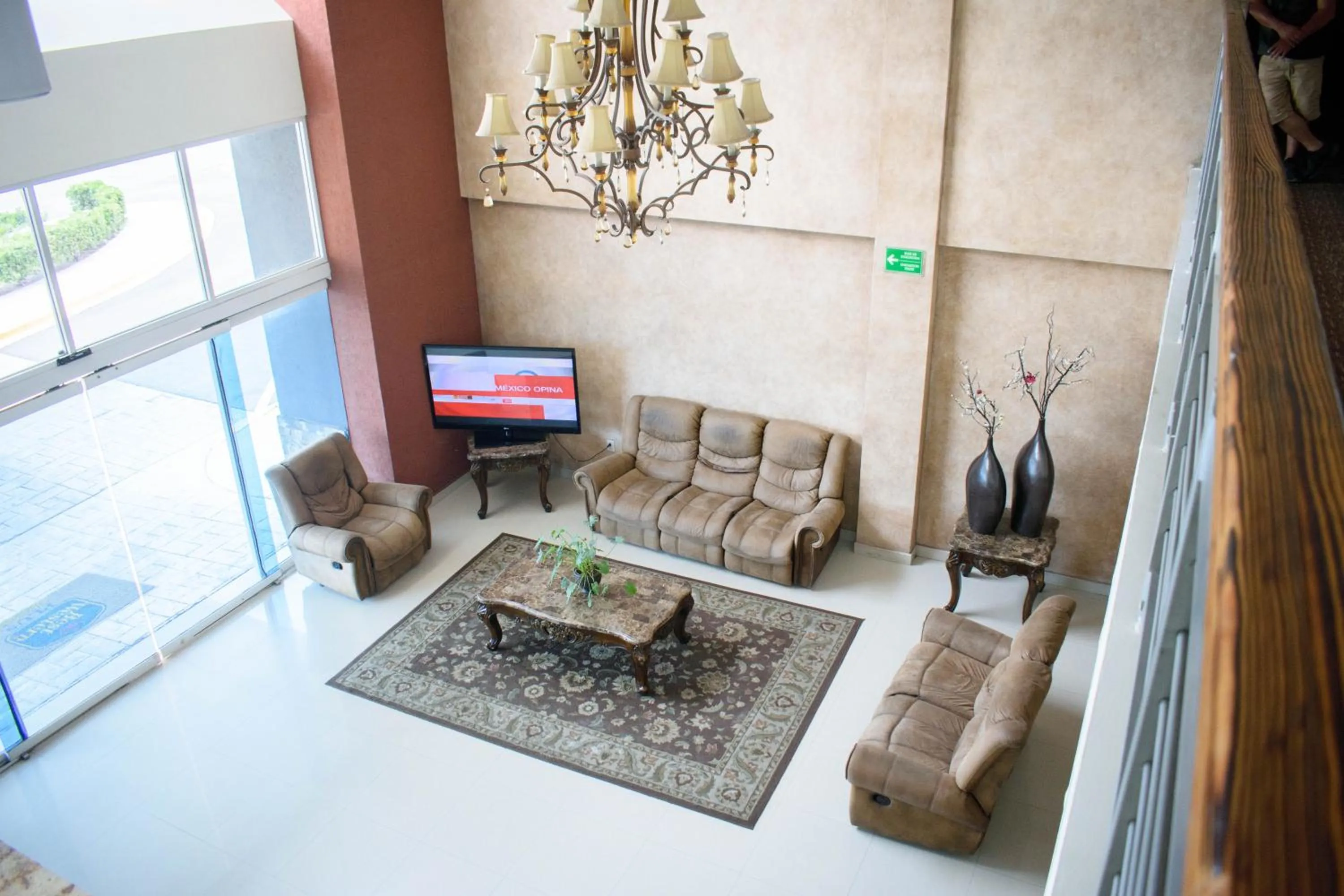 Living room in Los Herederos Hotel Piedras Negras