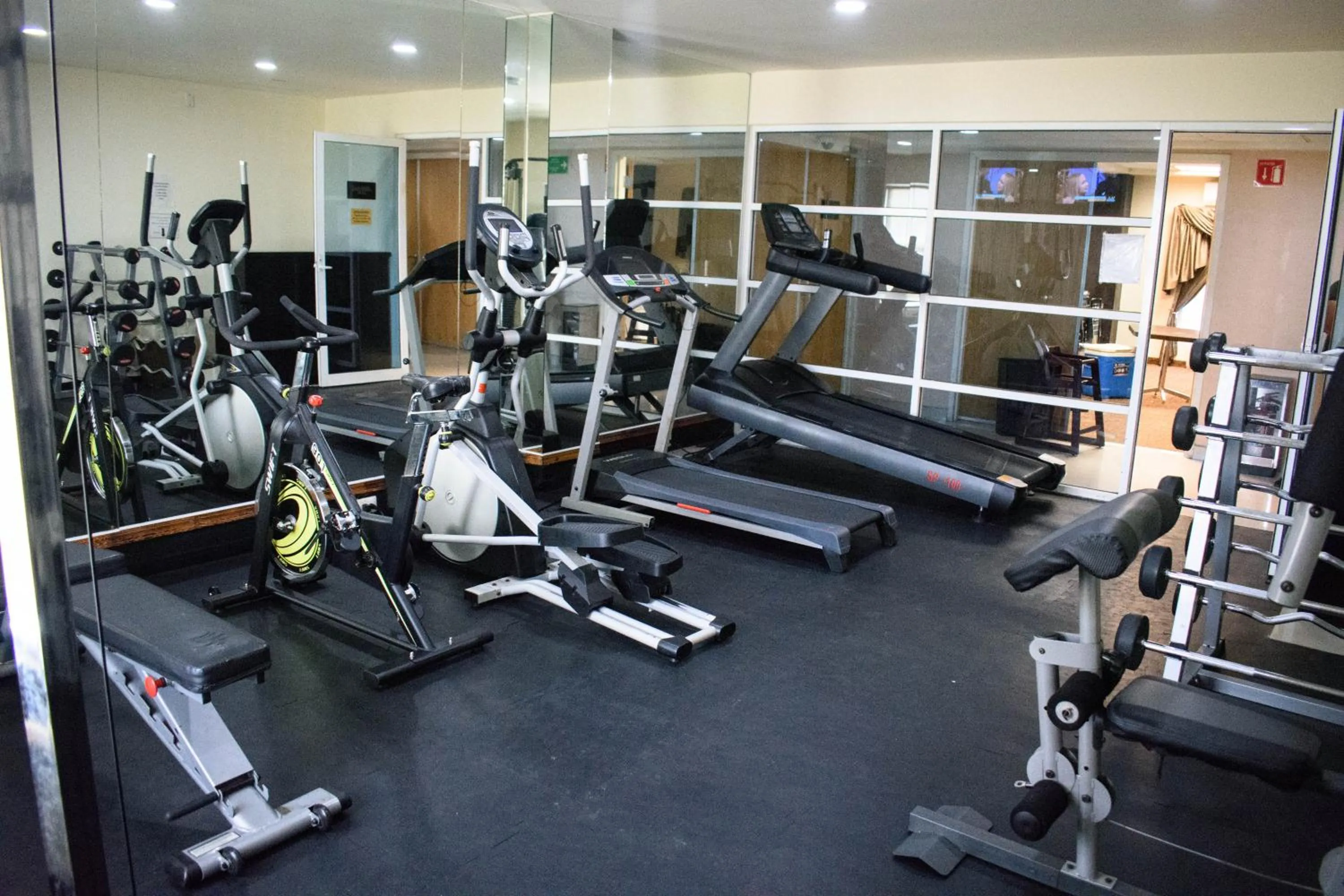 Fitness centre/facilities in Los Herederos Hotel Piedras Negras