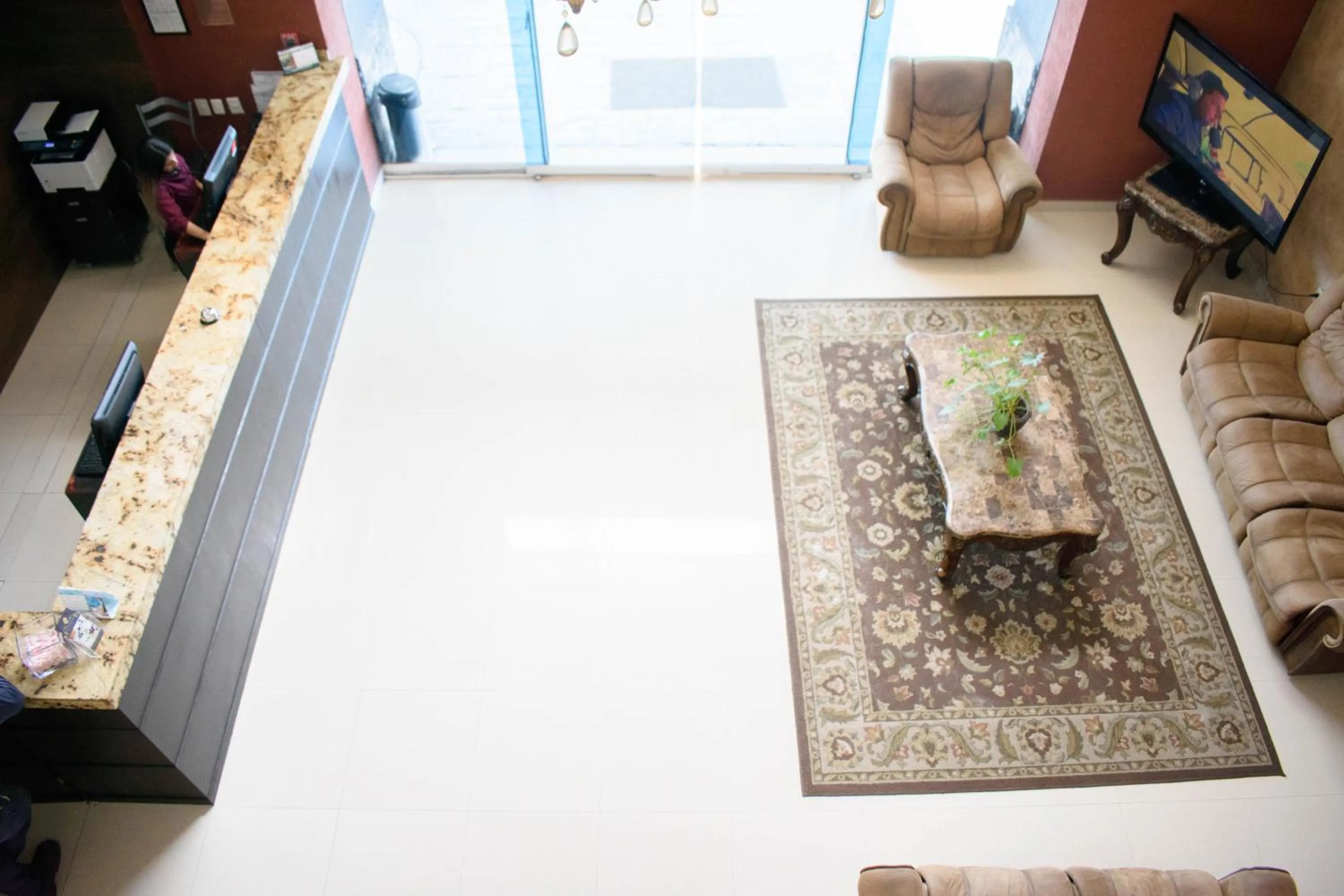 Living room in Los Herederos Hotel Piedras Negras