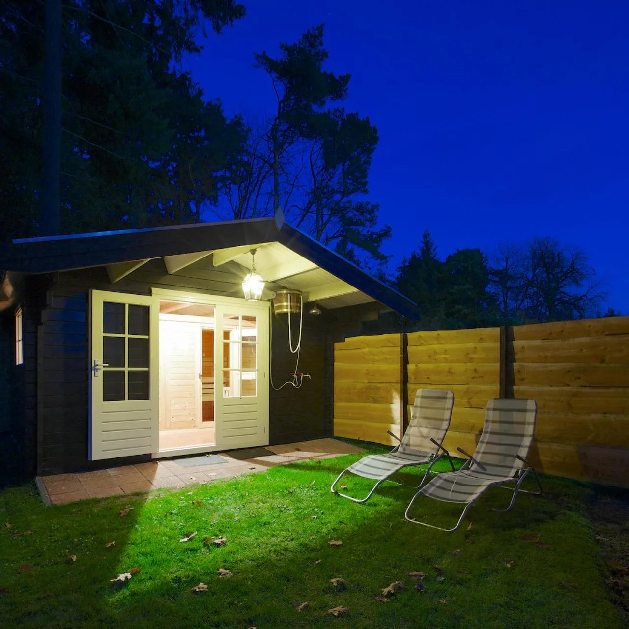 Sauna in Landgoed Stakenberg - Hotel & Bungalows