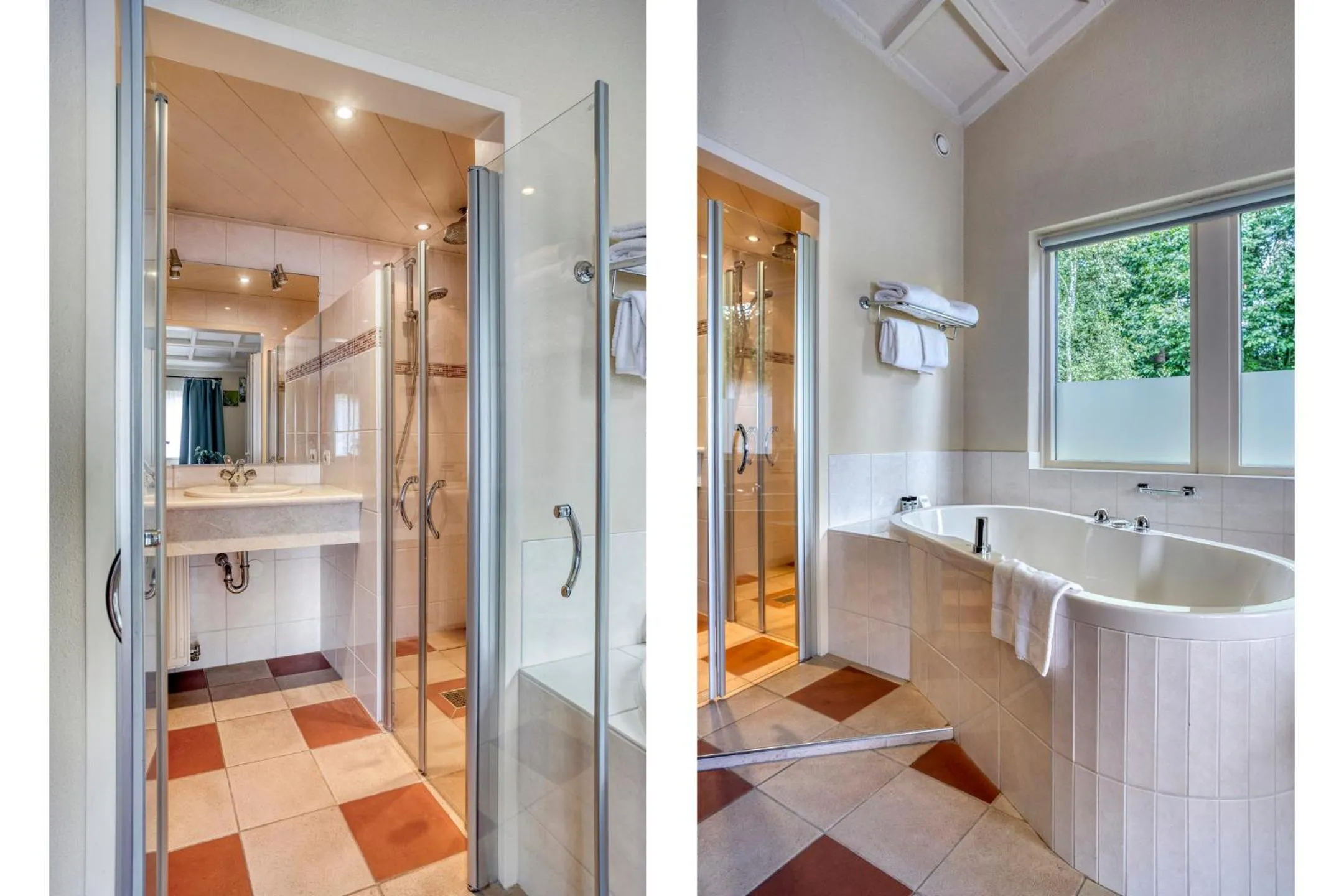 Bathroom in Landgoed Stakenberg - Hotel & Bungalows