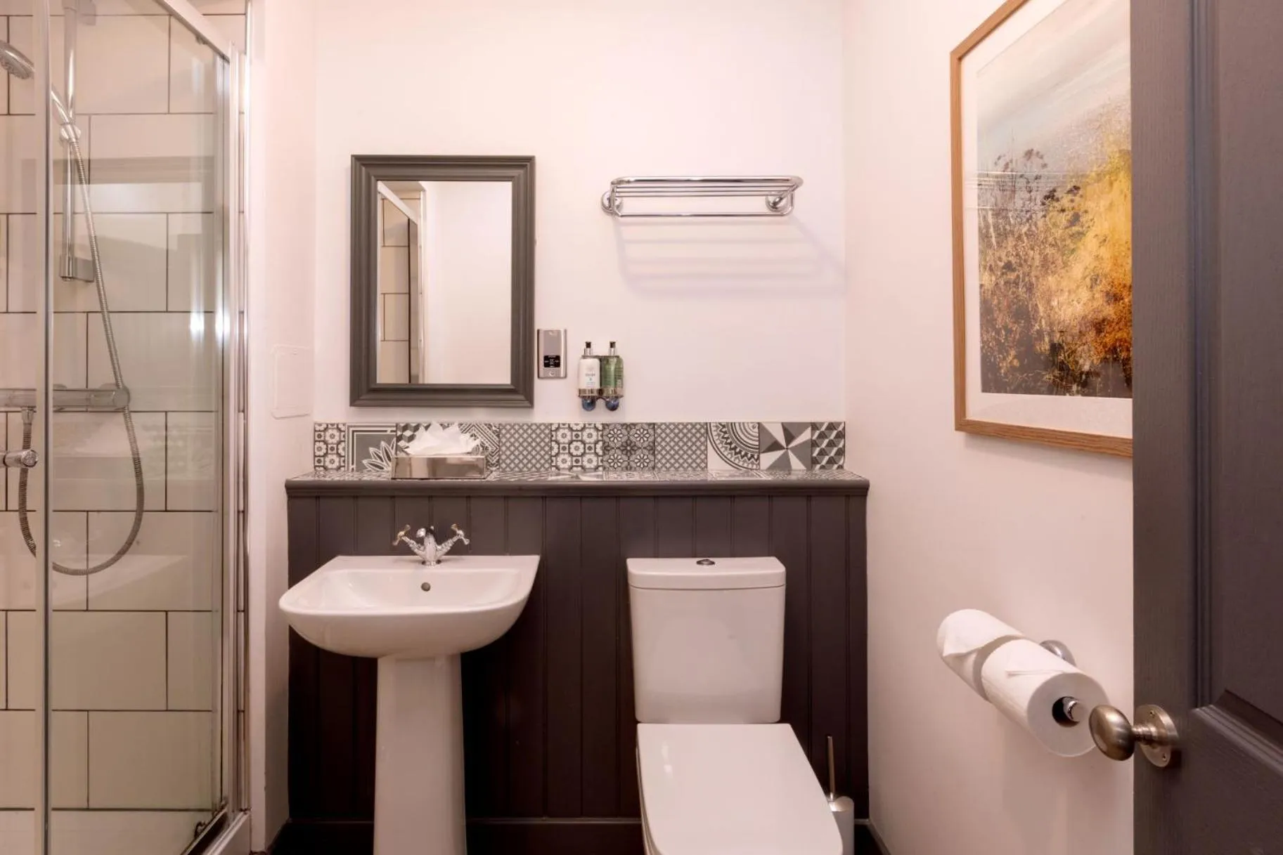 Shower in The Harrogate Inn - The Inn Collection Group