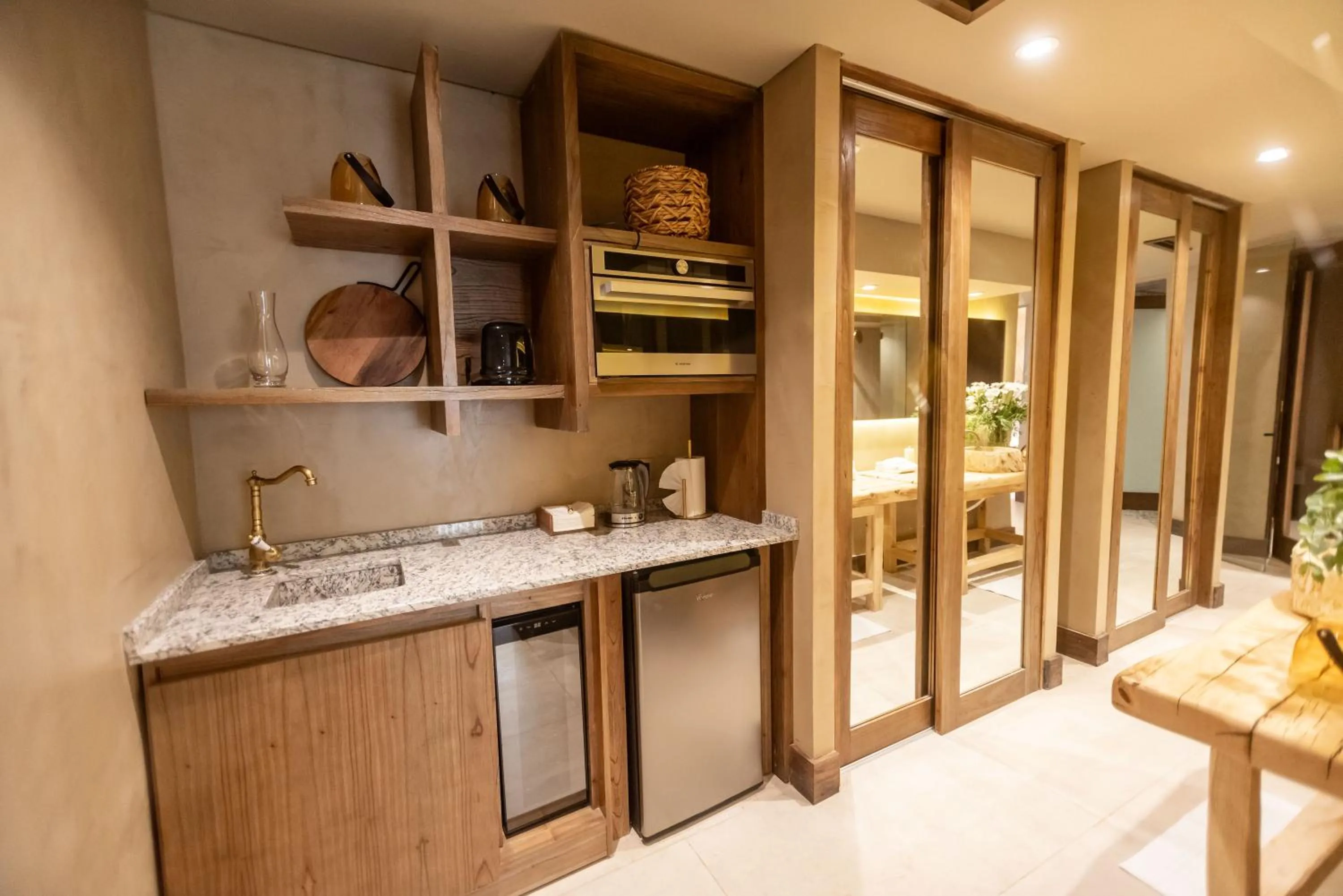 kitchen in La Maria Hotel Boutique