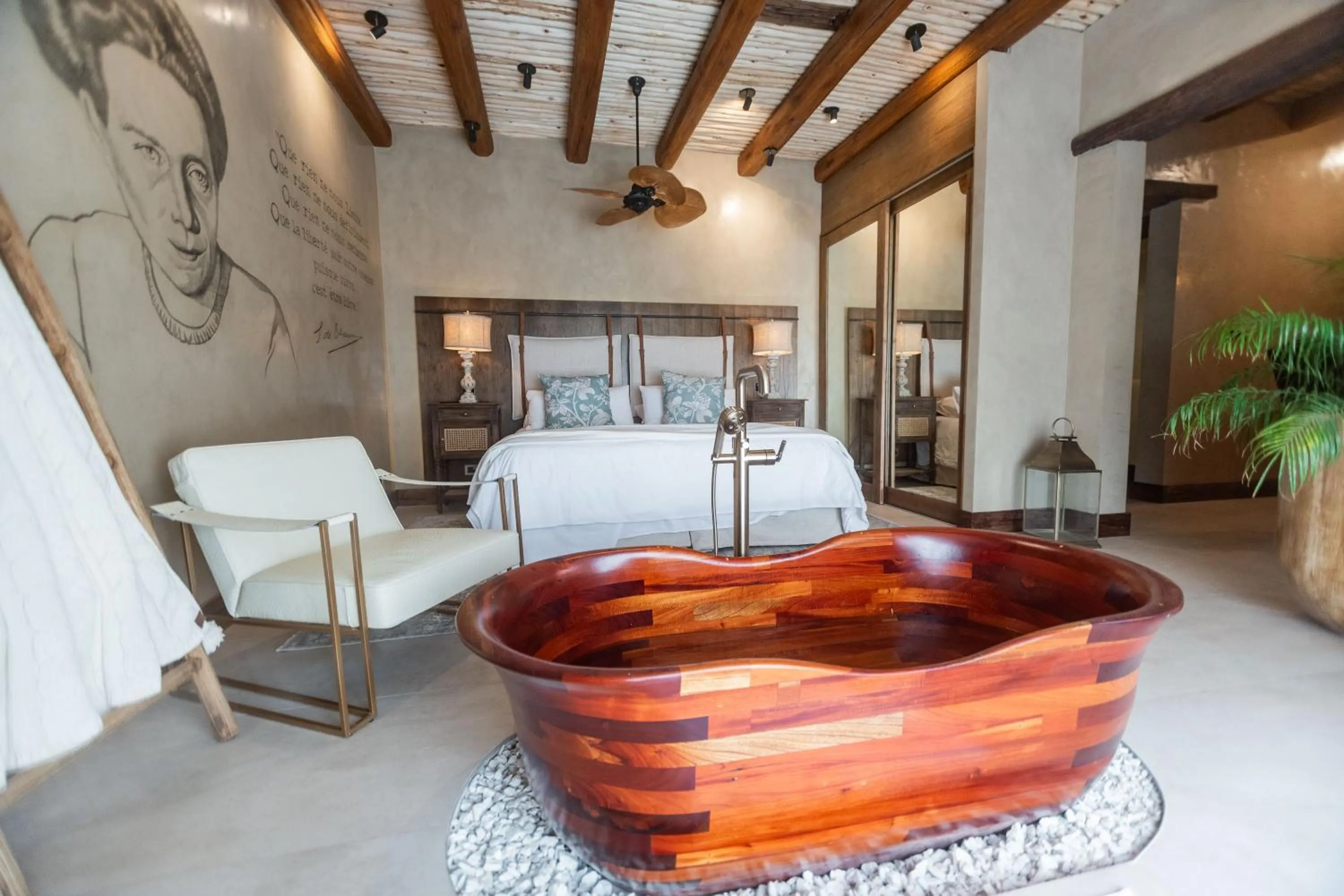 Bed in La Maria Hotel Boutique