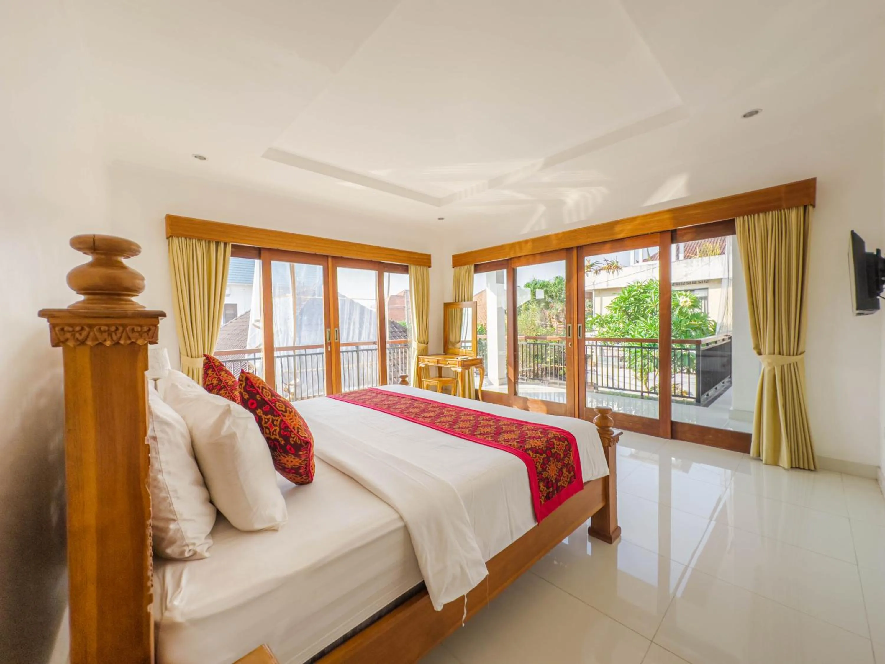 Bedroom, Bed in Moai House