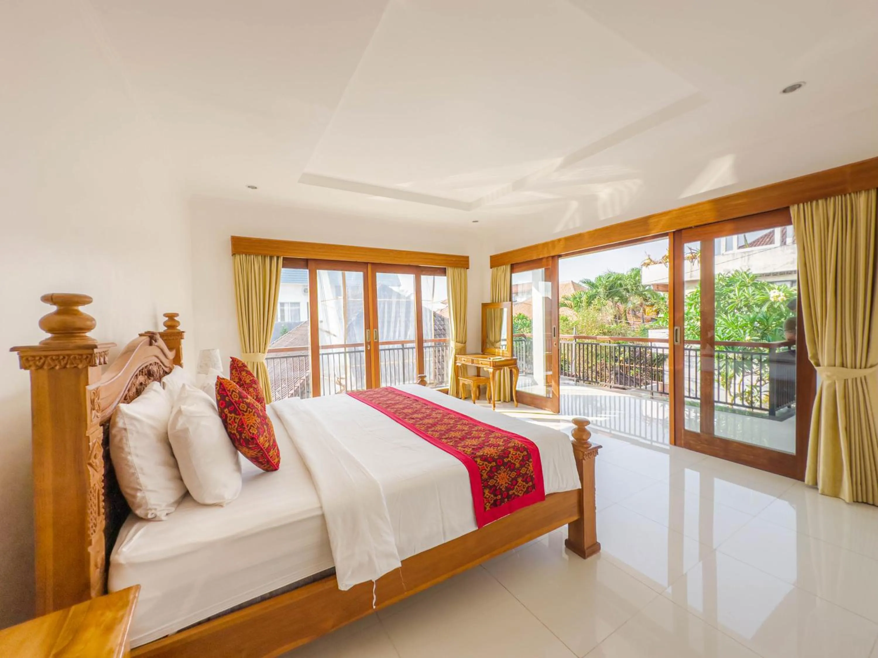 Bedroom, Bed in Moai House