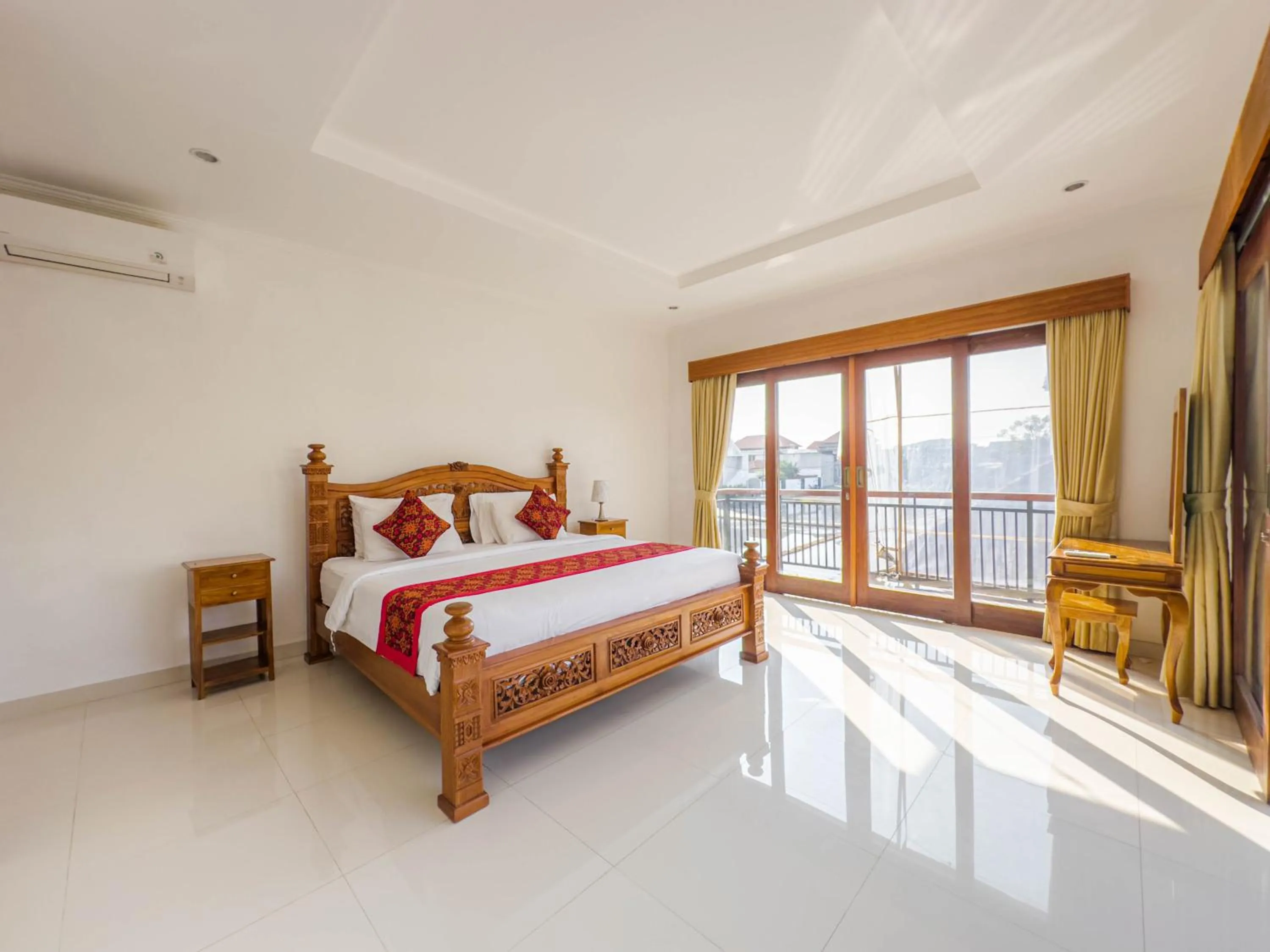 Bedroom, Bed in Moai House