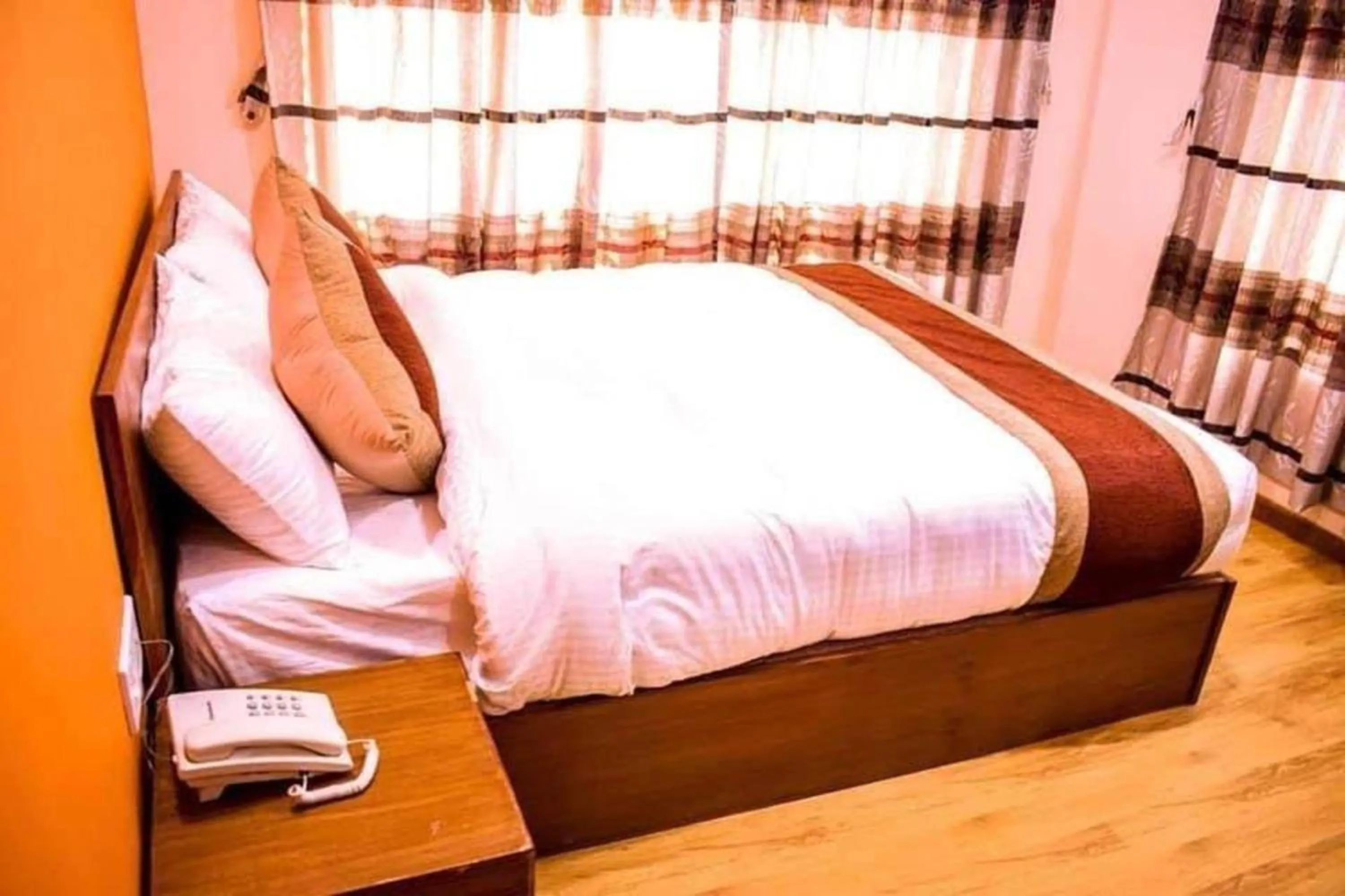 Bedroom, Bed in Kathmandu Peace Hotel