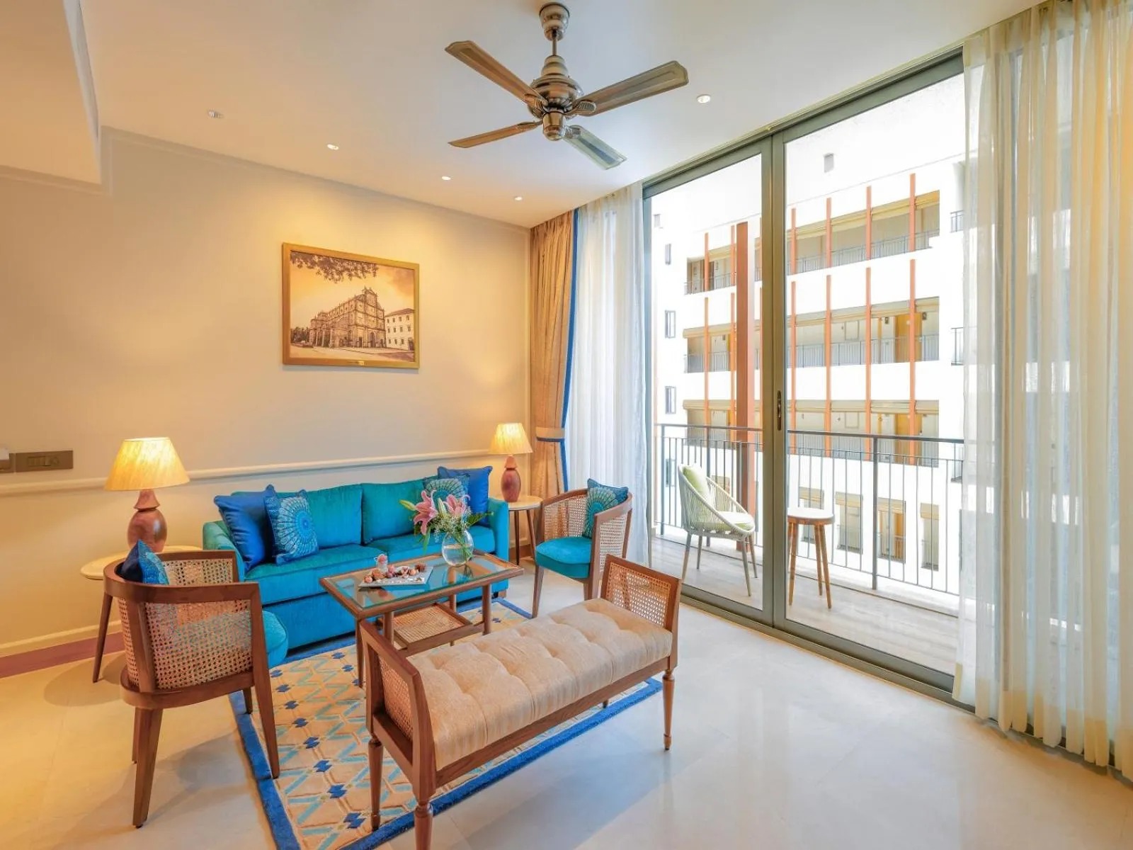 Living room in The Astor - All Suites Hotel Candolim Goa