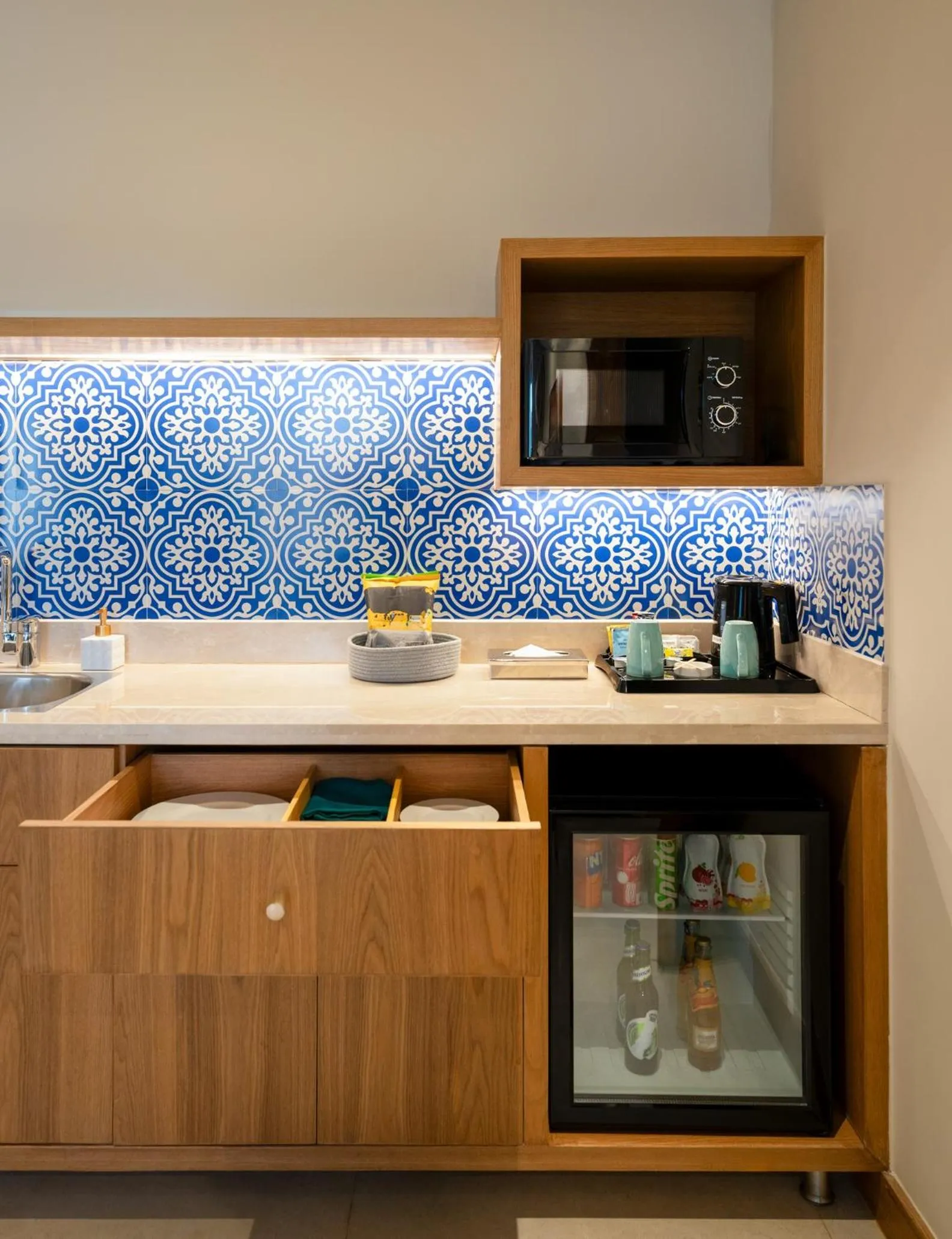 Kitchen or kitchenette in The Astor - All Suites Hotel Candolim Goa