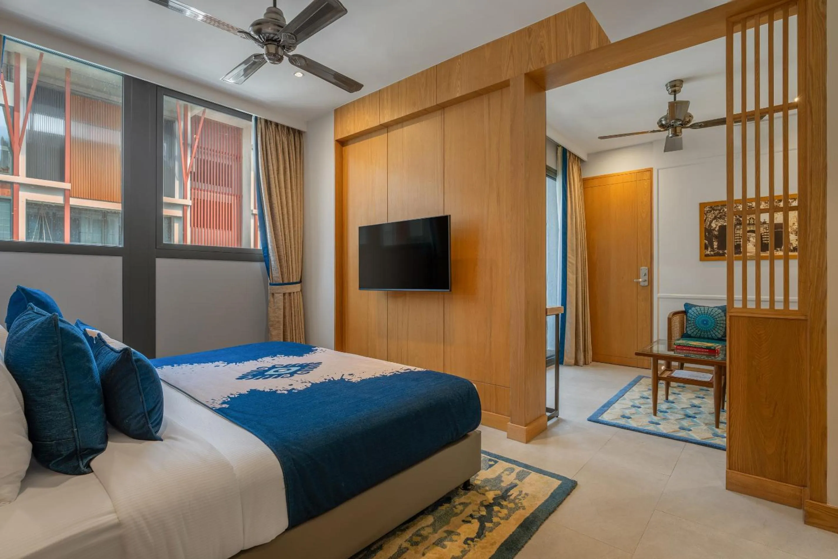 Bedroom, Bed in The Astor - All Suites Hotel Candolim Goa
