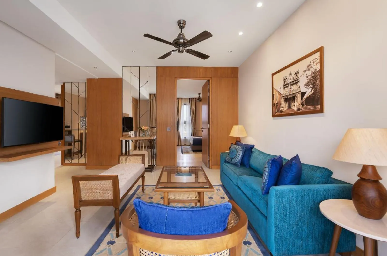 Living room in The Astor - All Suites Hotel Candolim Goa