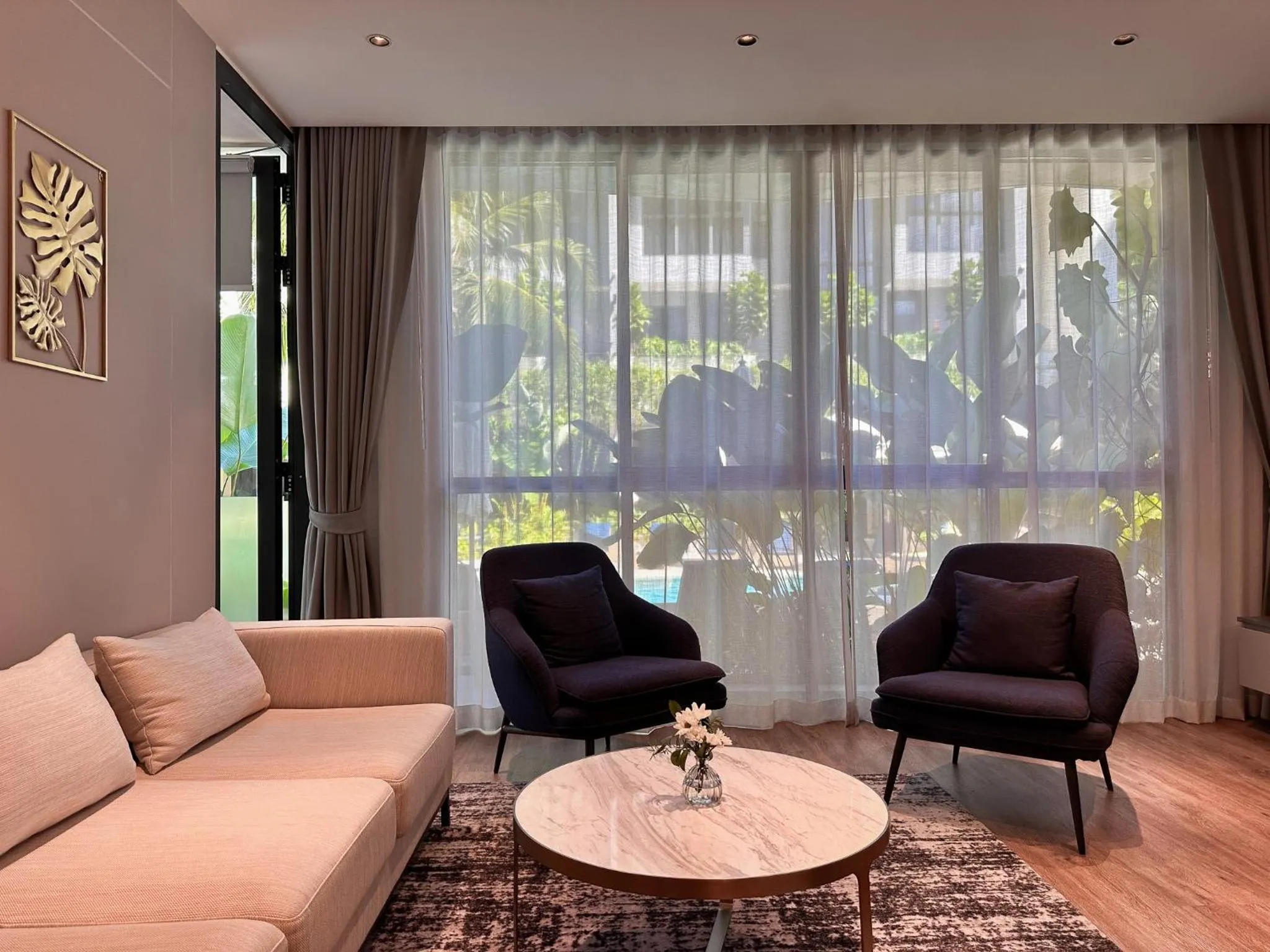 Living room in La Green Hotel and Residence