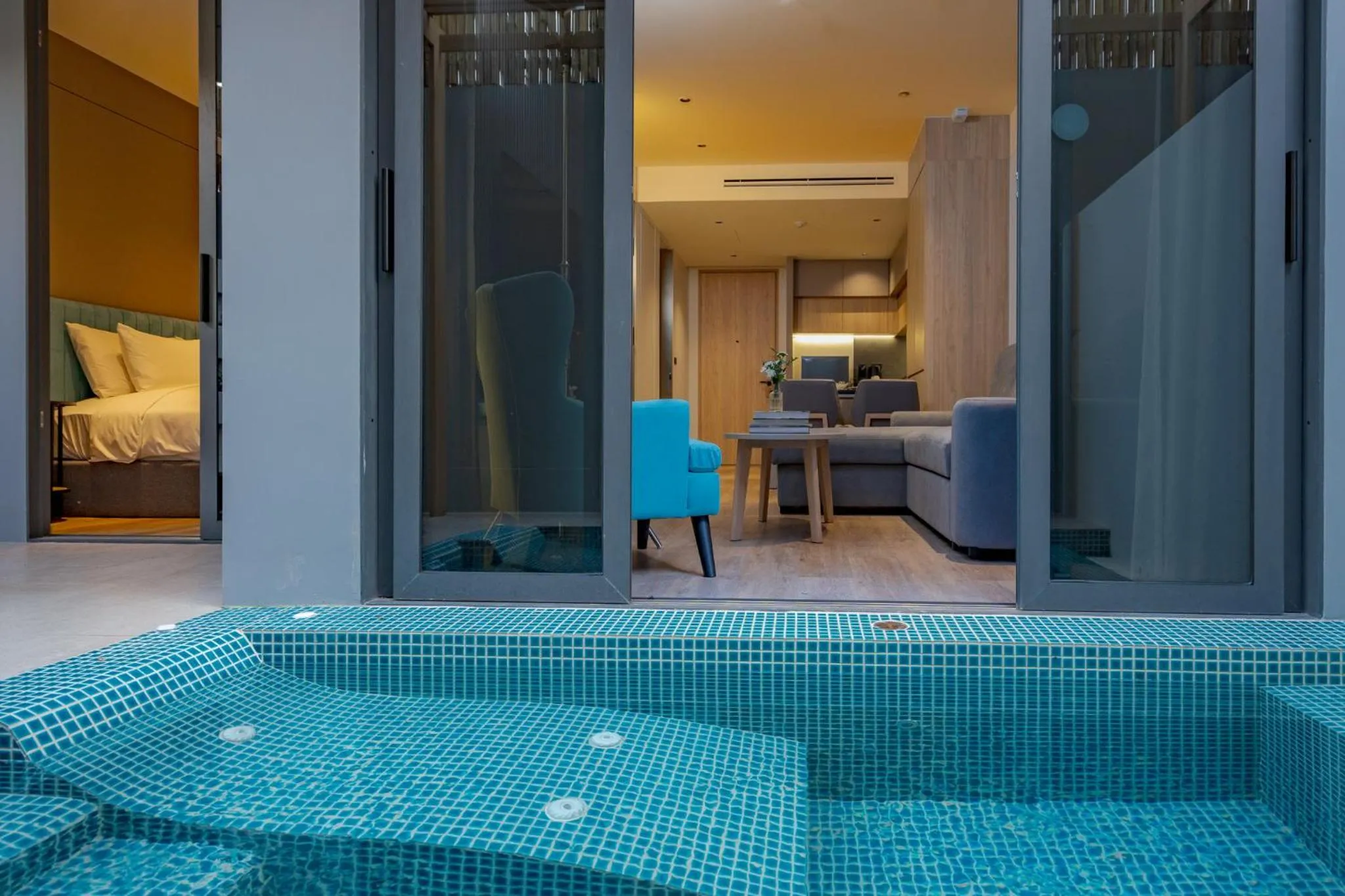 Living room in La Green Hotel and Residence