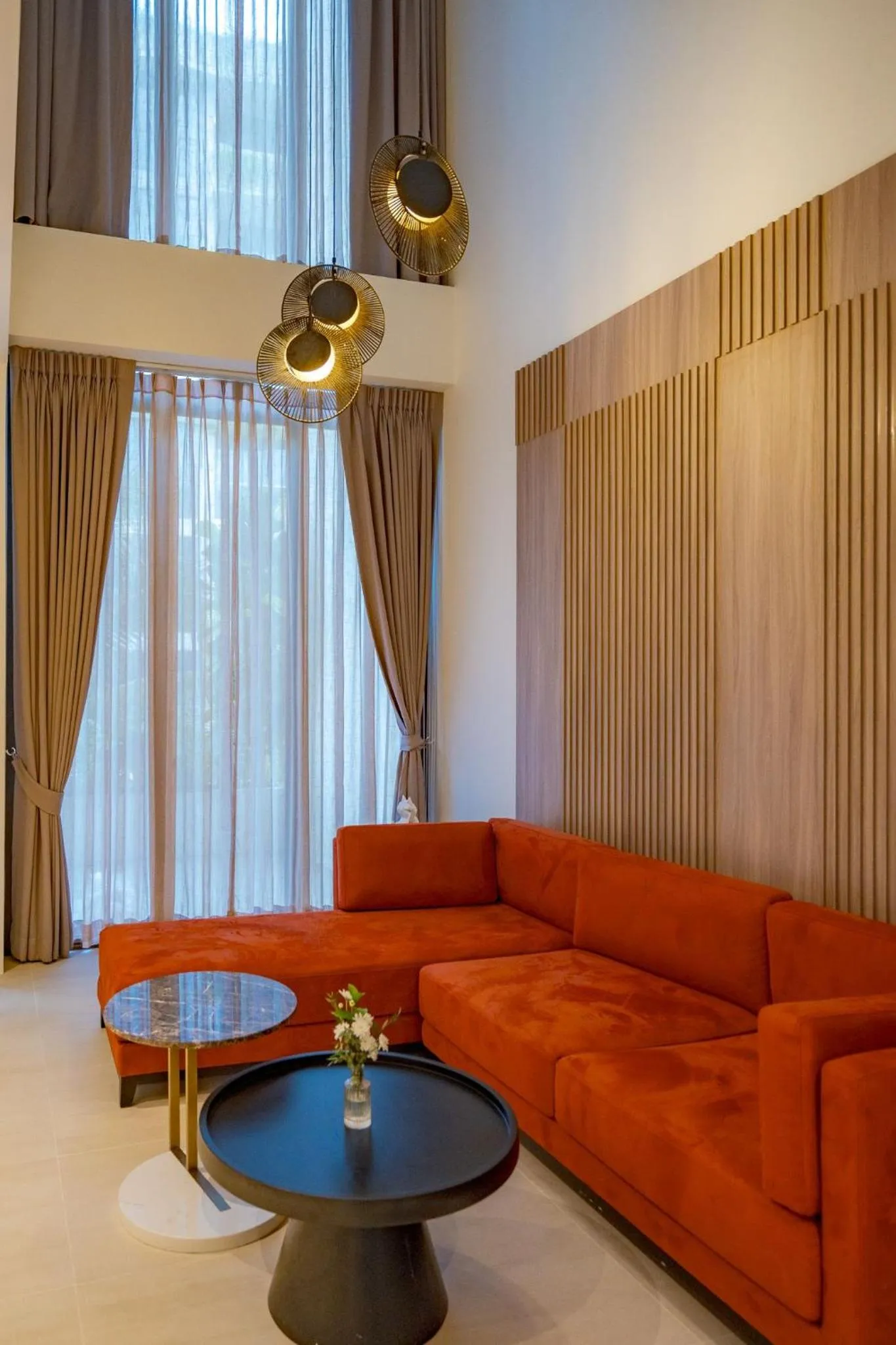 Living room in La Green Hotel and Residence