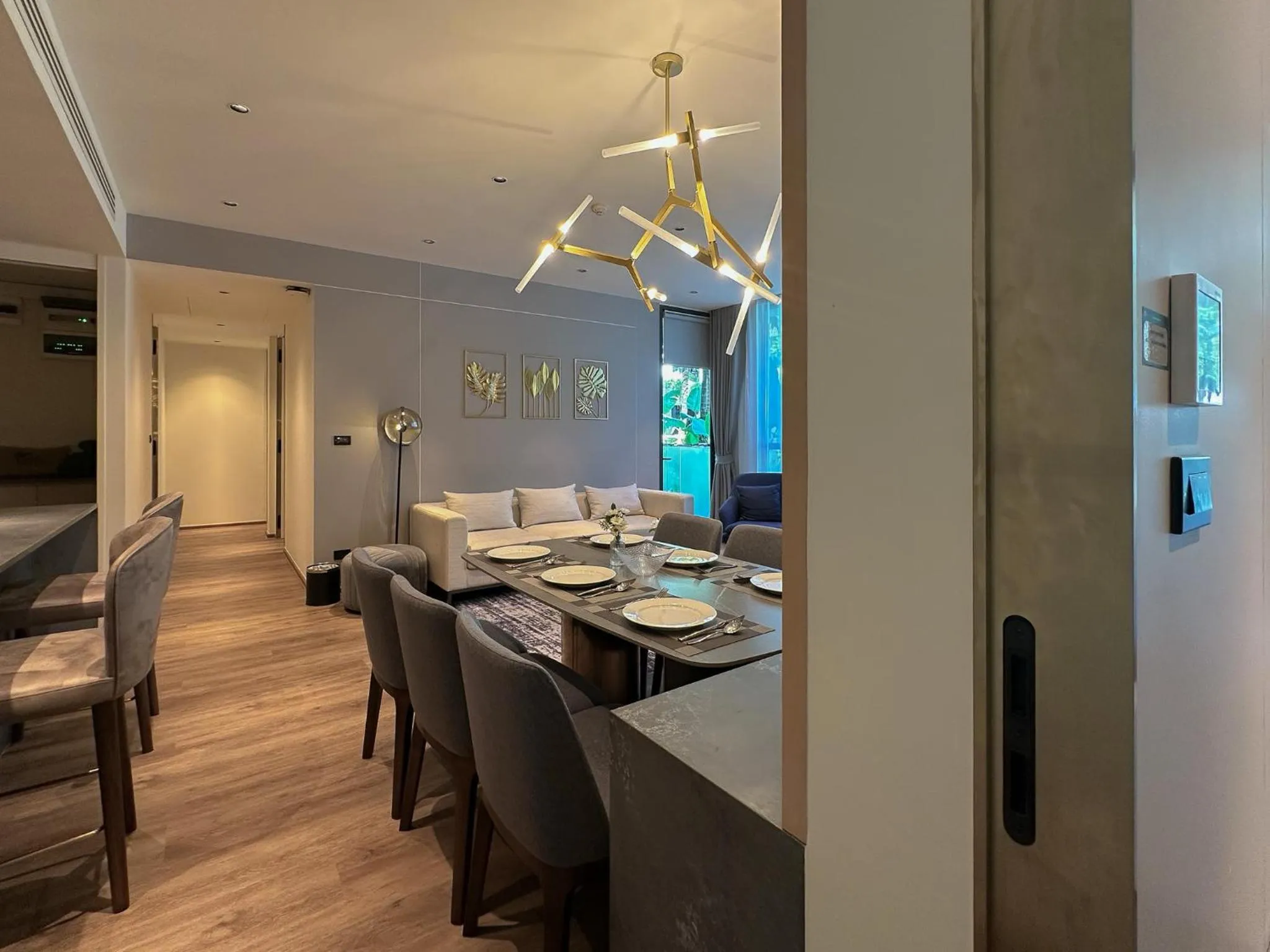 Living room in La Green Hotel and Residence