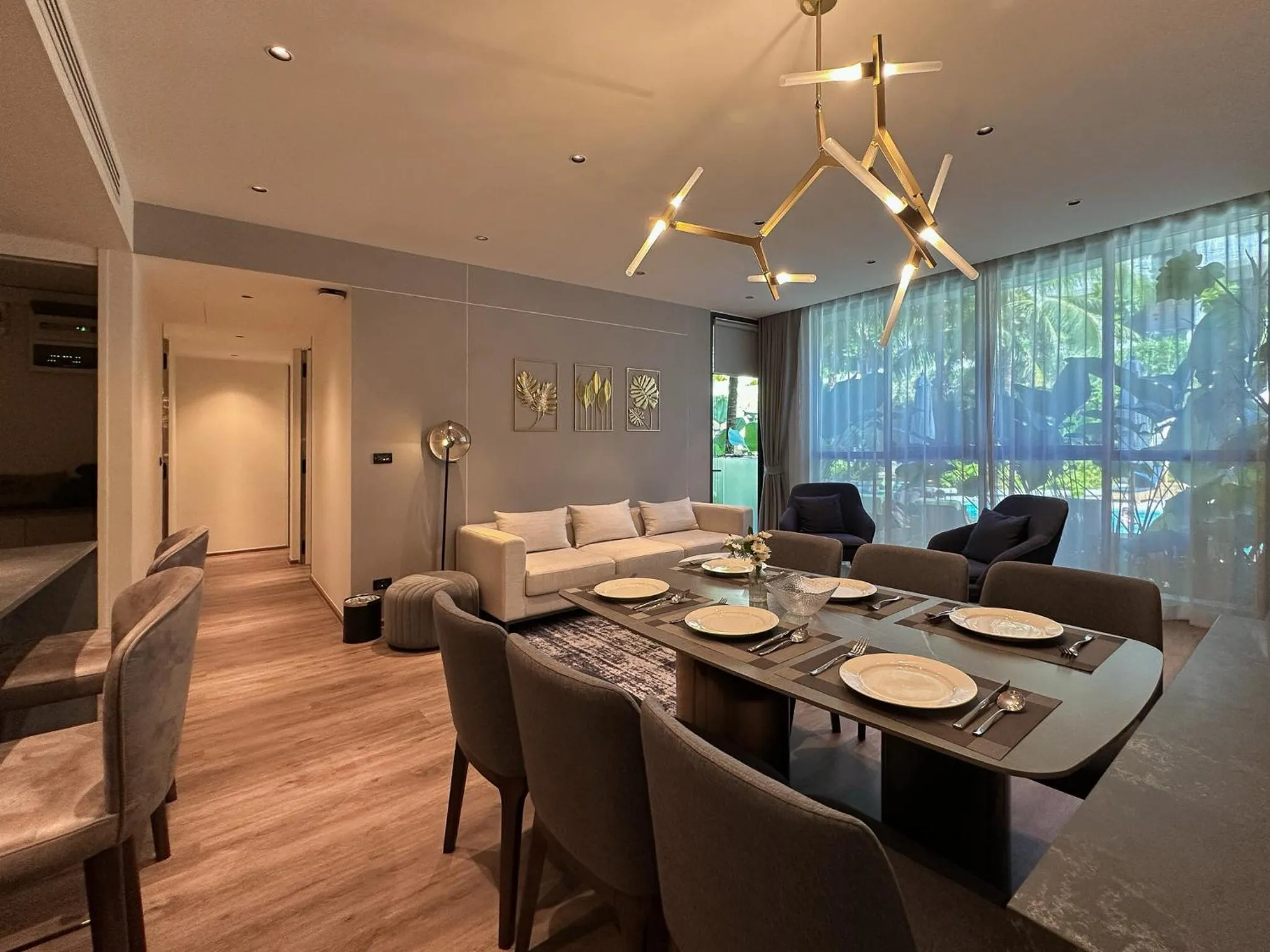 Living room in La Green Hotel and Residence