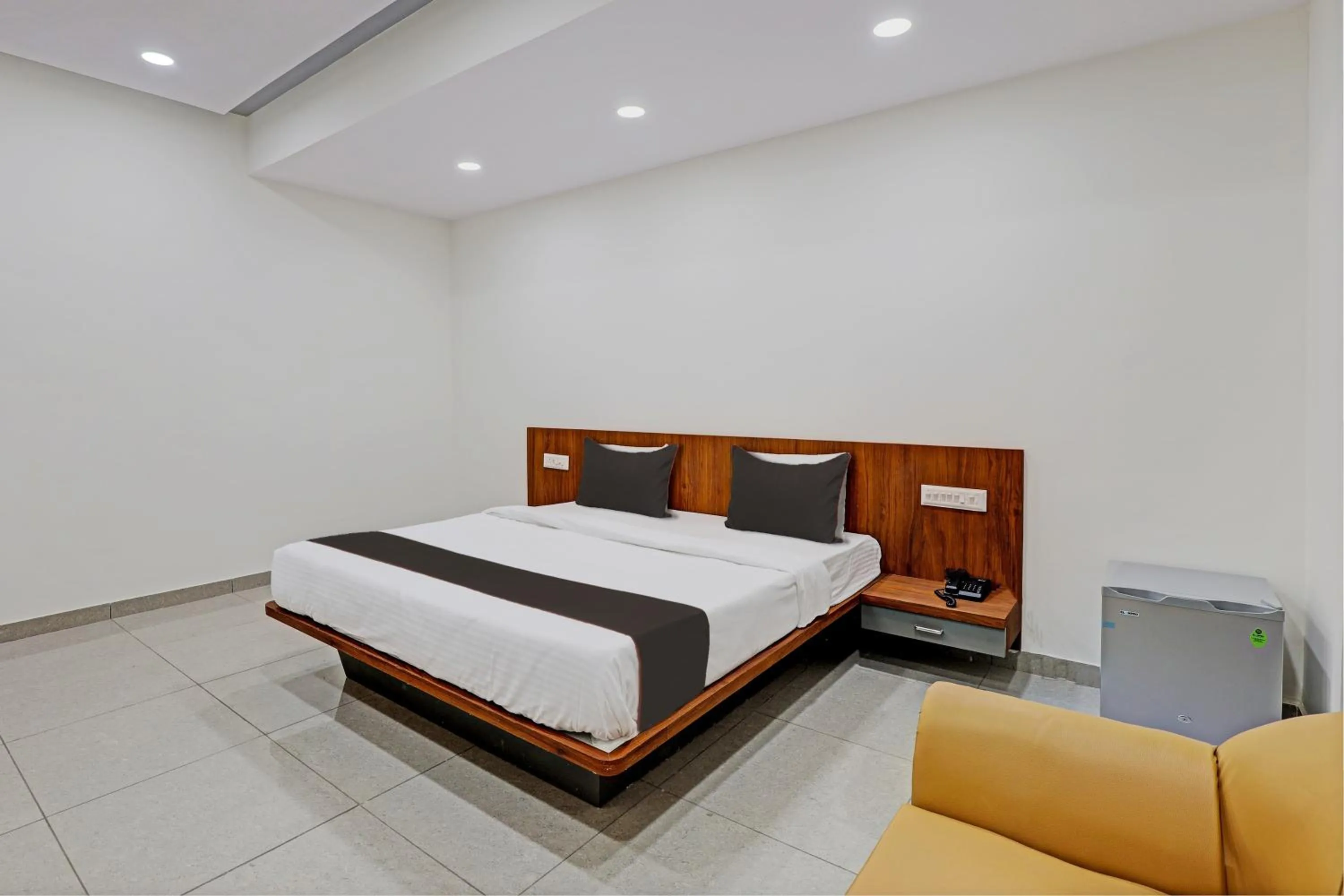 Bedroom in Collection O KANHA INN
