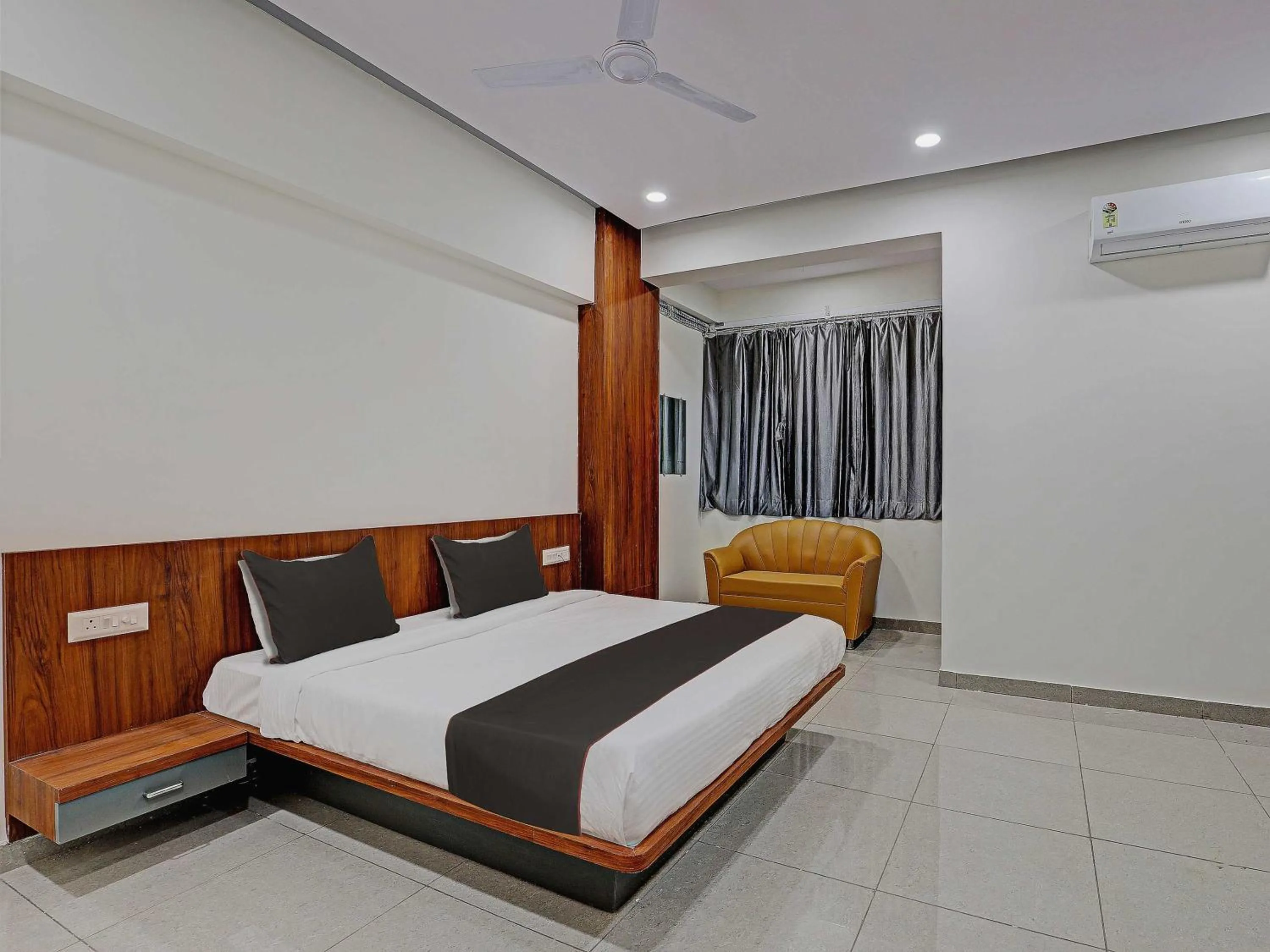 Bedroom in Collection O KANHA INN