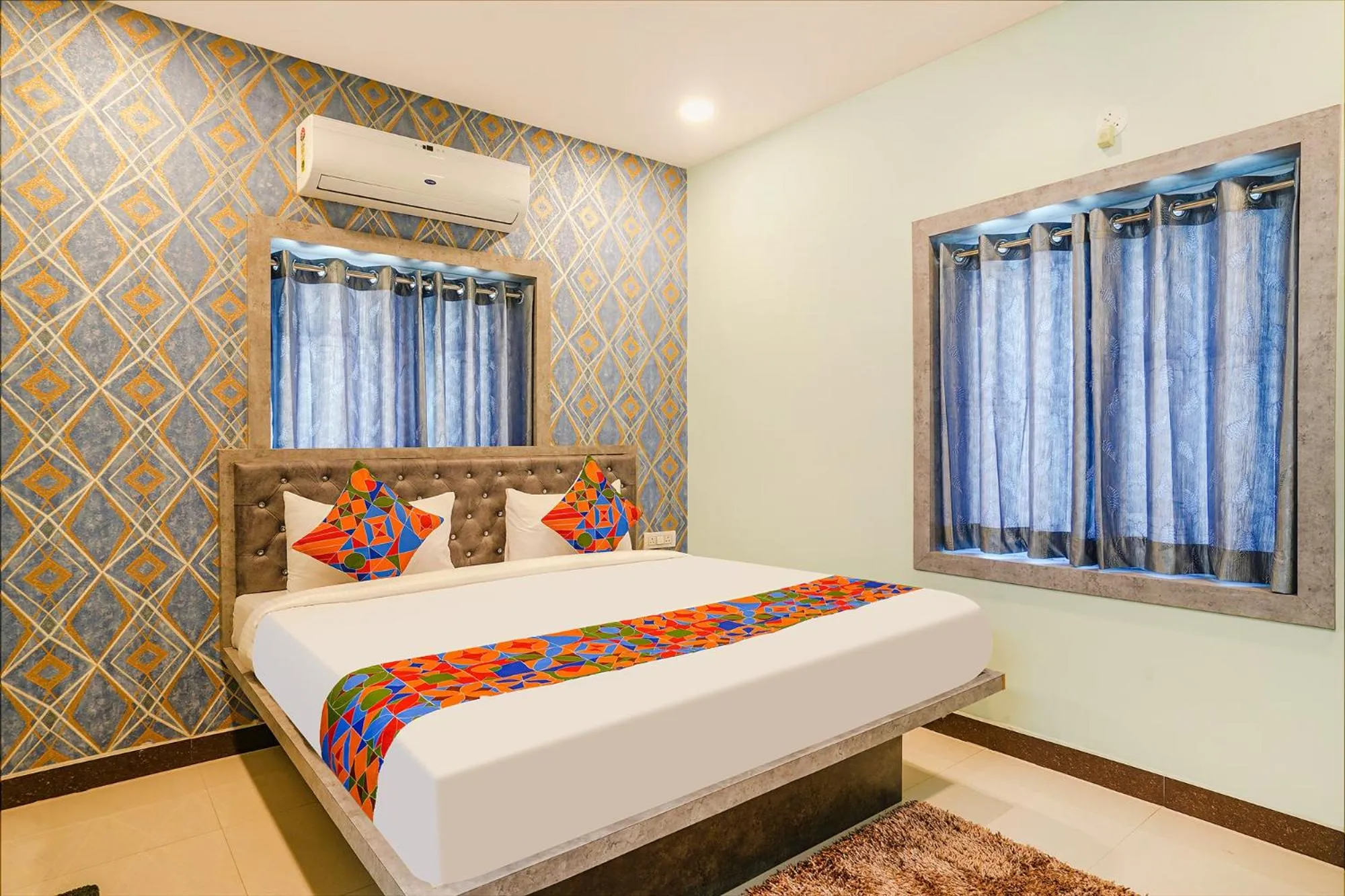 Bed in FH Lio7 Grand - Nr Wellness Hospital, Hastinapuram